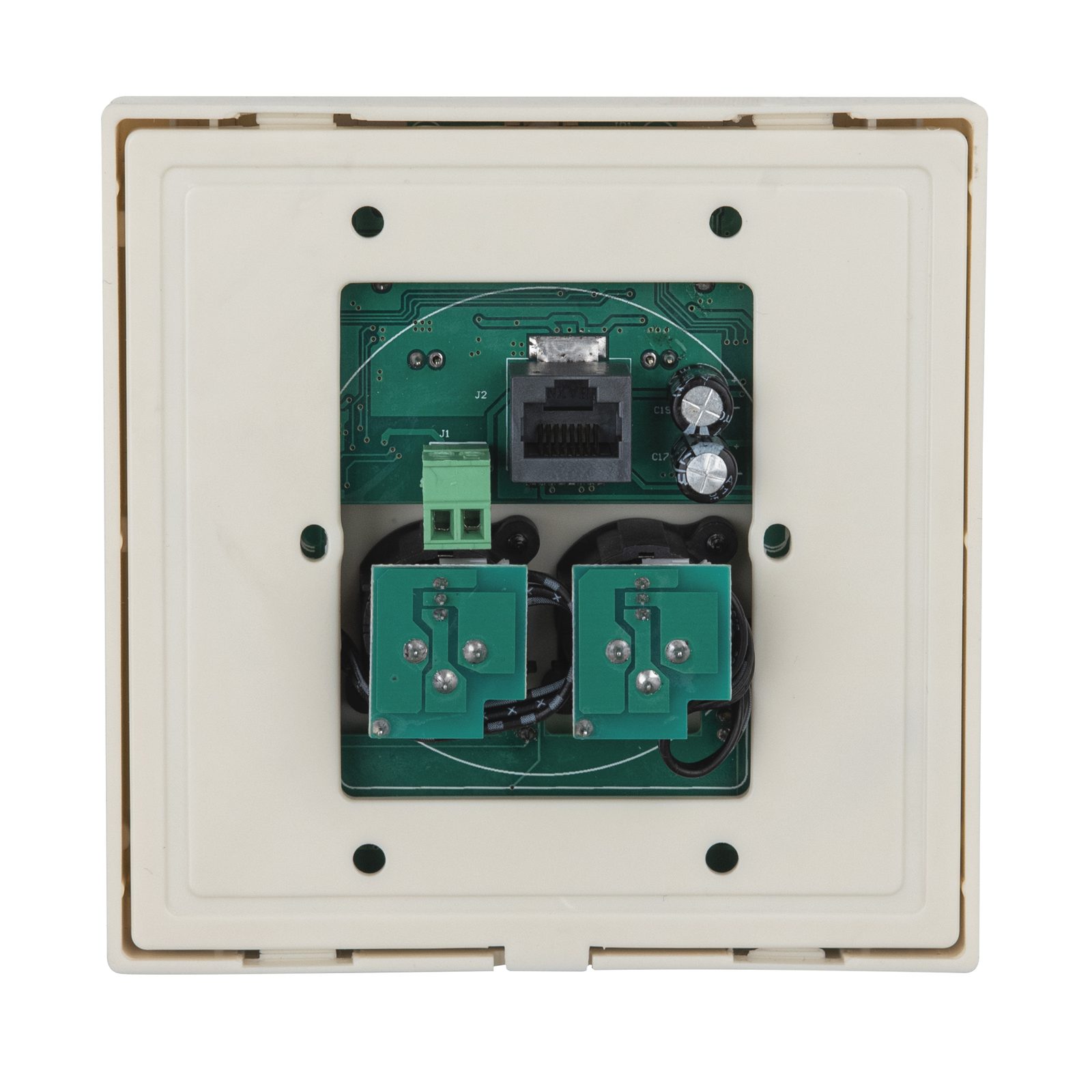 Pannello a muro Art-Net 2 universi DMX 3-pin bianco - Showtec 50814