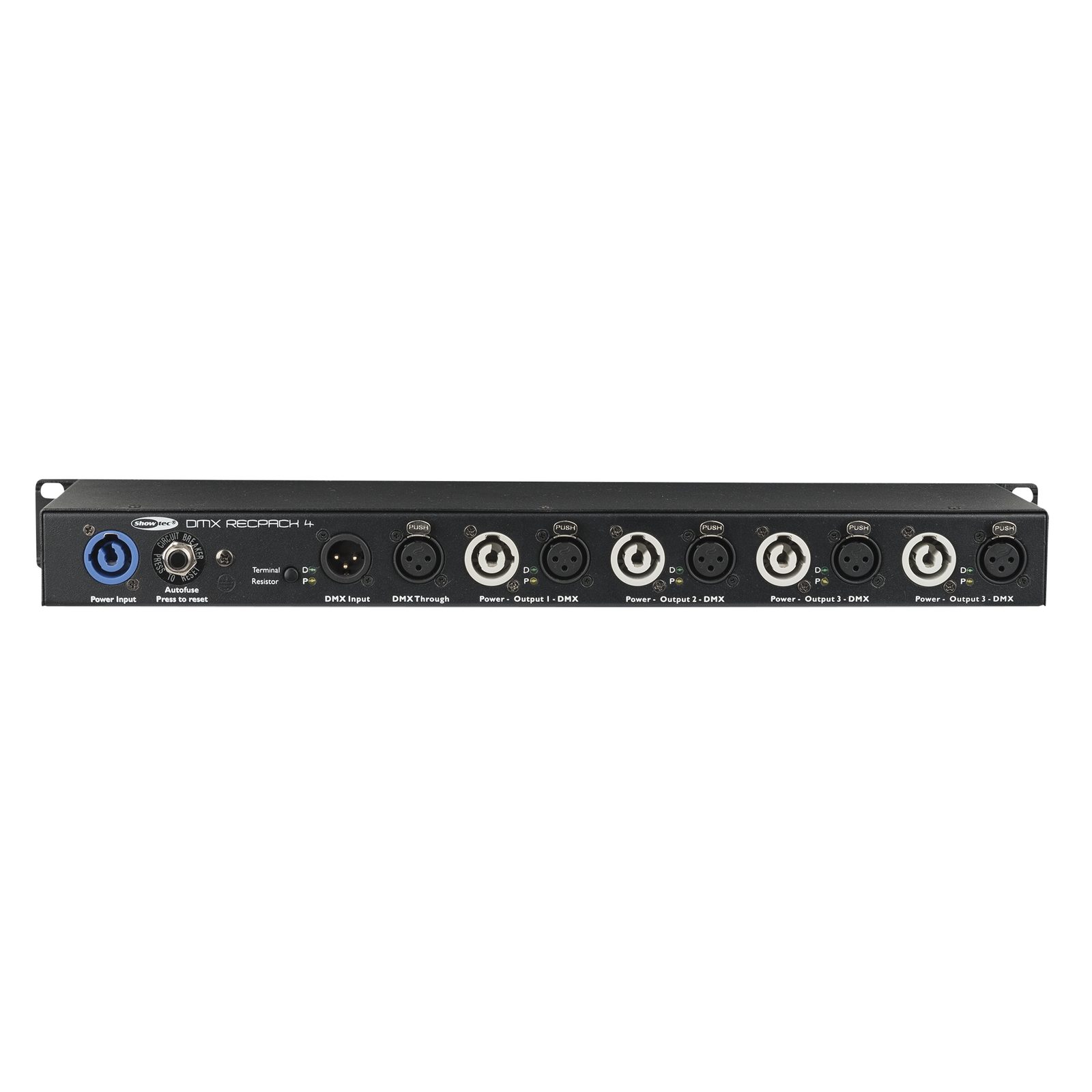 DMX Recorder and Programmable Switch Pack 4 Uscite - SHOWTEC 50822
