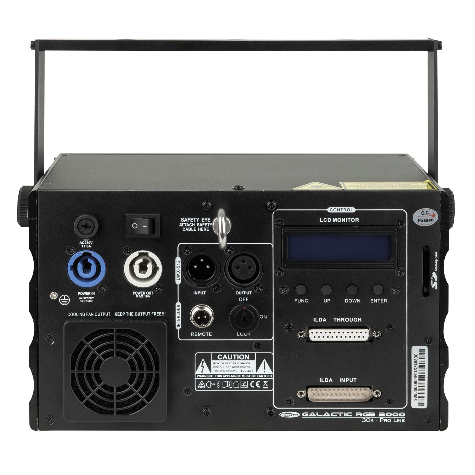 Proiettore laser RGB 2000mW - Showtec 51346