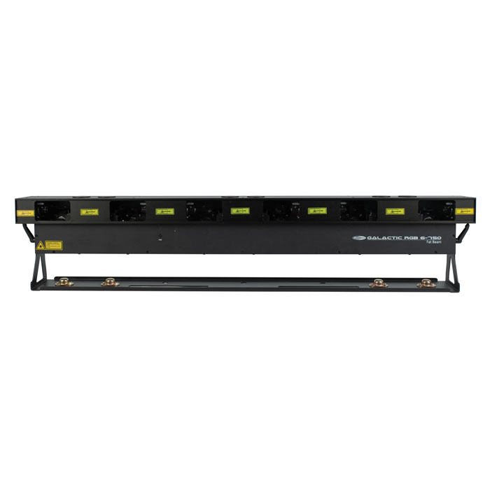 Barra laser RGB 6 fasci 600mW 32 pattern - Showtec 51348