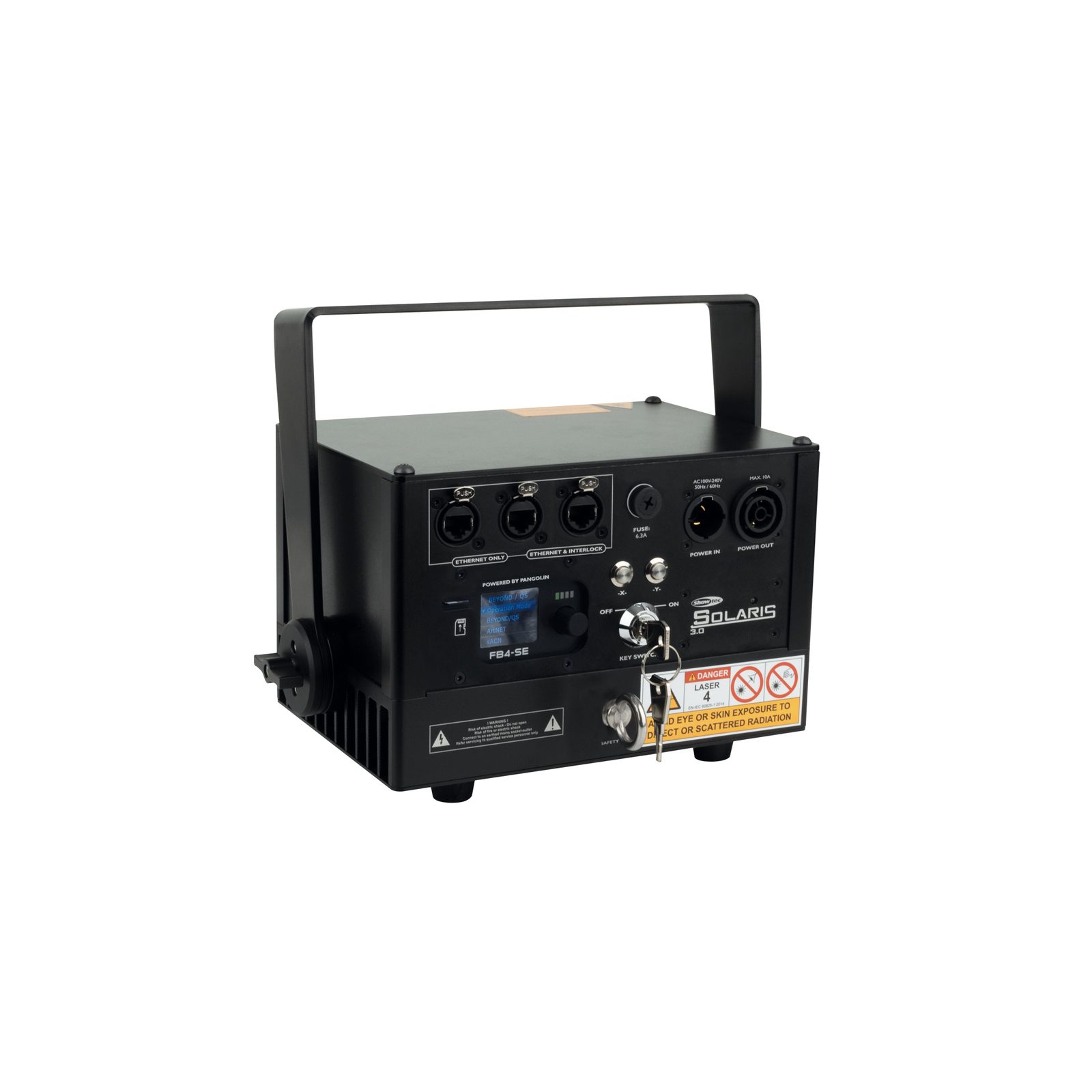 Proiettore laser RGB 3000mW con FB4 QuickShow - Showtec 51361