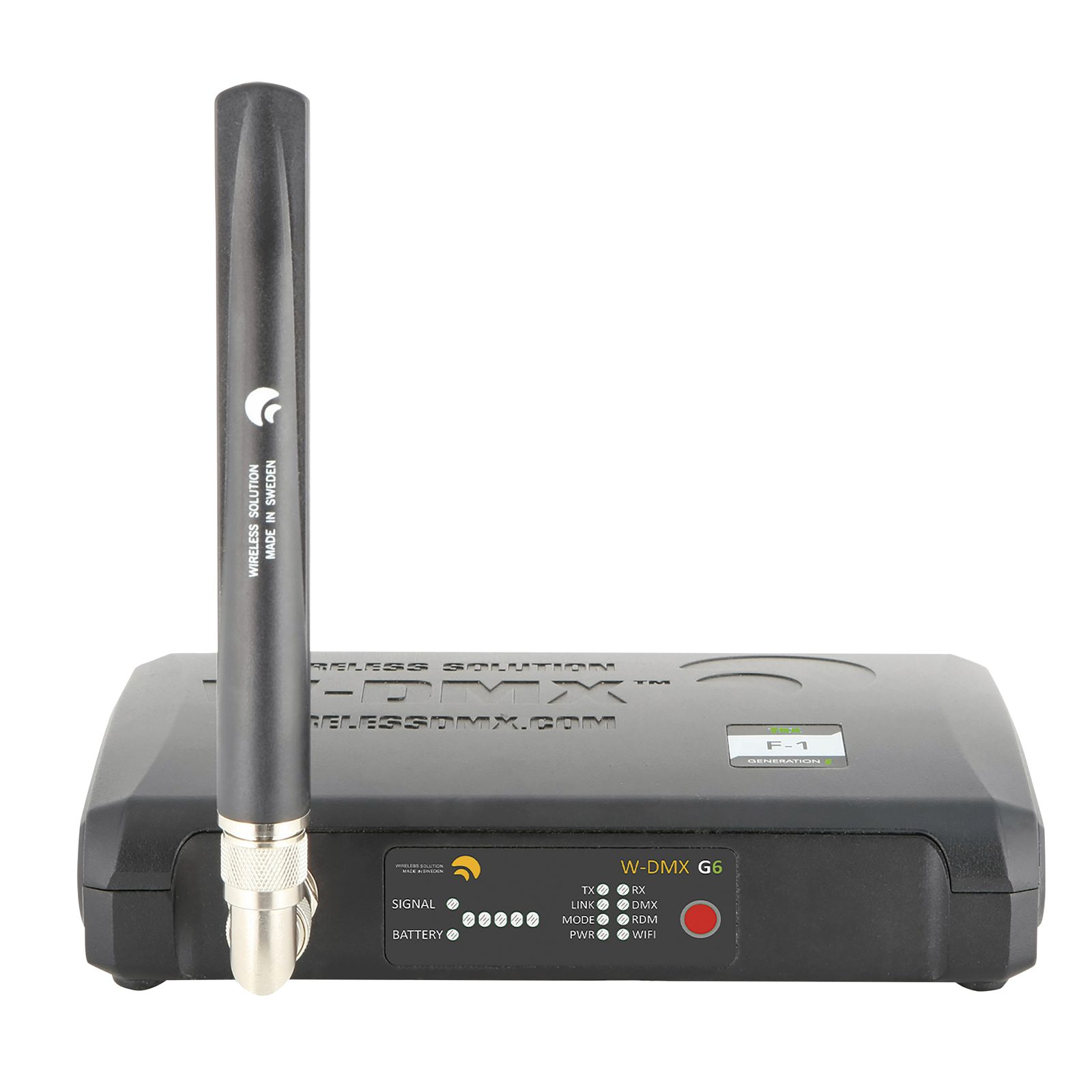 Trasmettitore e ricevitore wireless DMX BlackBox F-1 G6 - WIRELESS SOLUTION 52001