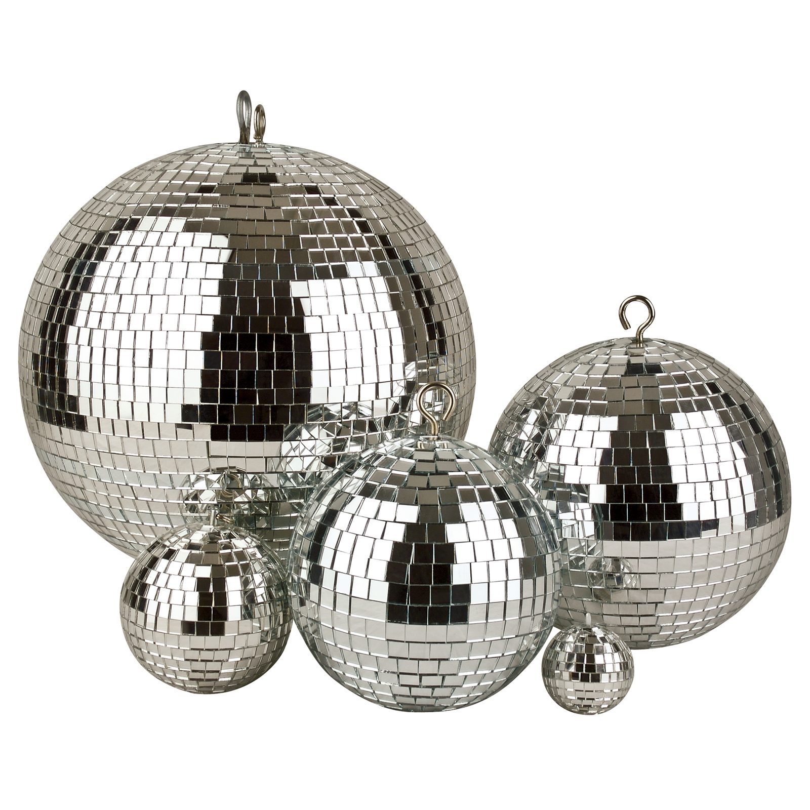 Mirror ball 5 cm con specchi 5x5 mm, senza motore - Showgear 60412