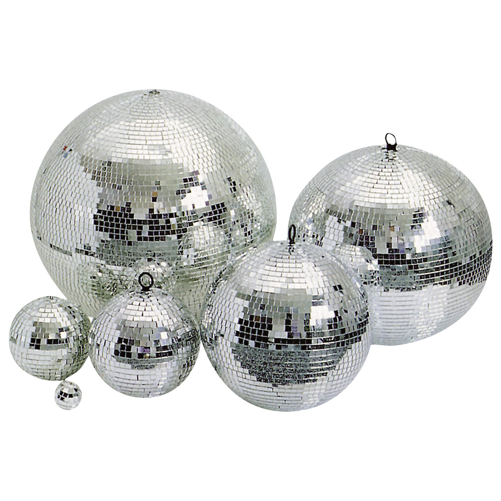 Mirror ball 5 cm con specchi 5x5 mm, senza motore - Showgear 60412