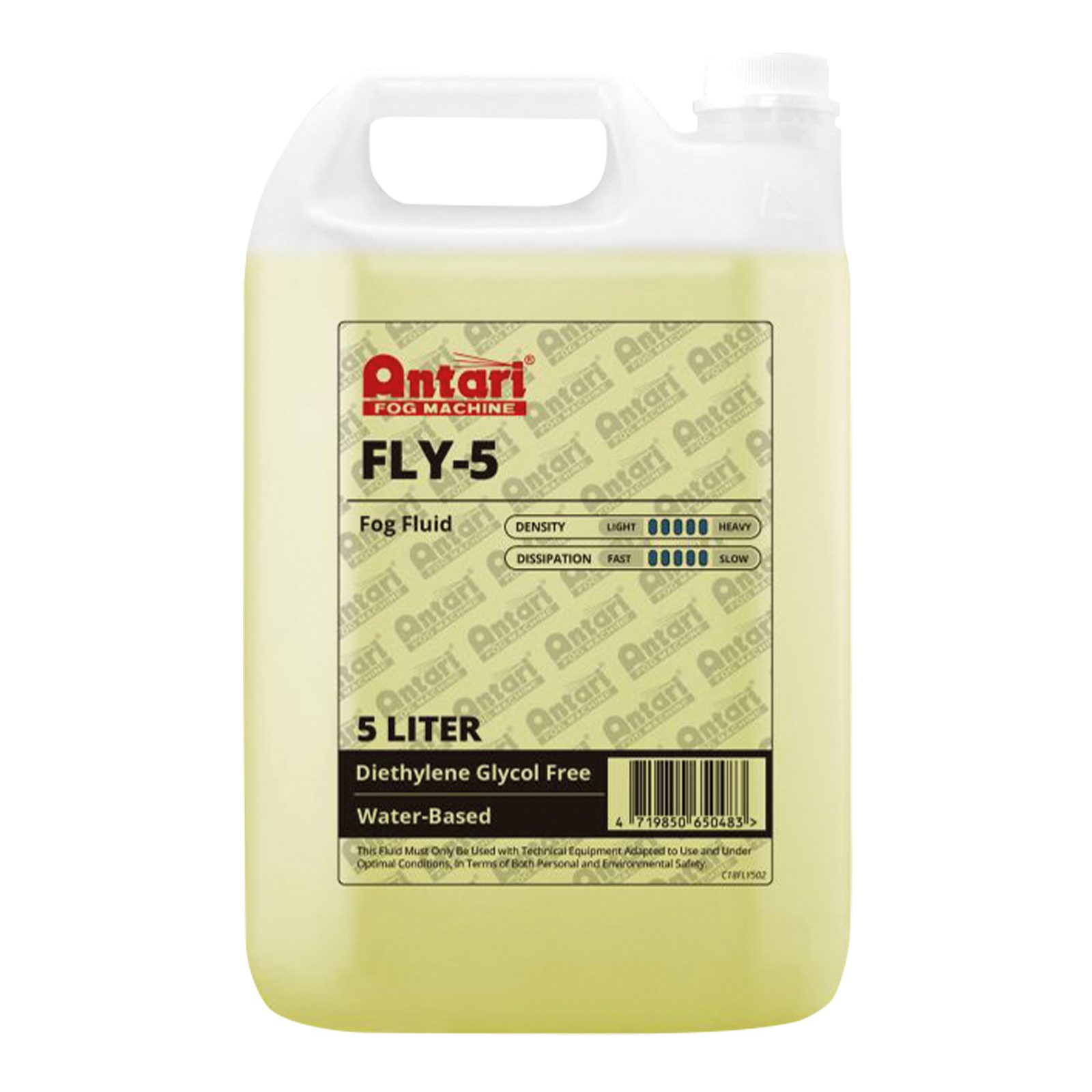 Liquido per nebbia Antari FLY-5 very heavy density 5 L - Antari 60572