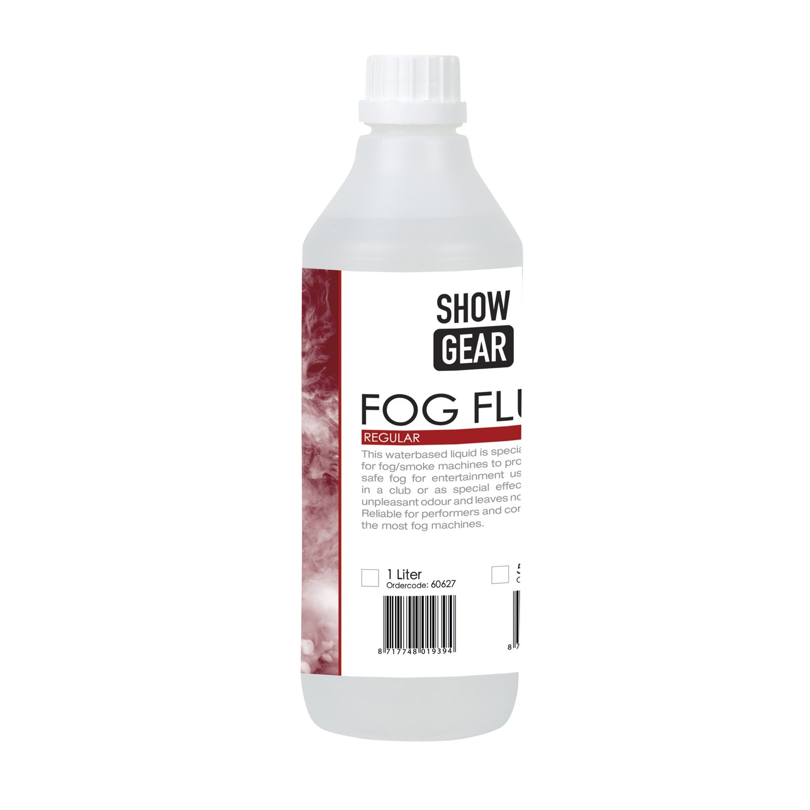 Liquido Fog Fluid Regular water-based 1 L - Showgear 60627