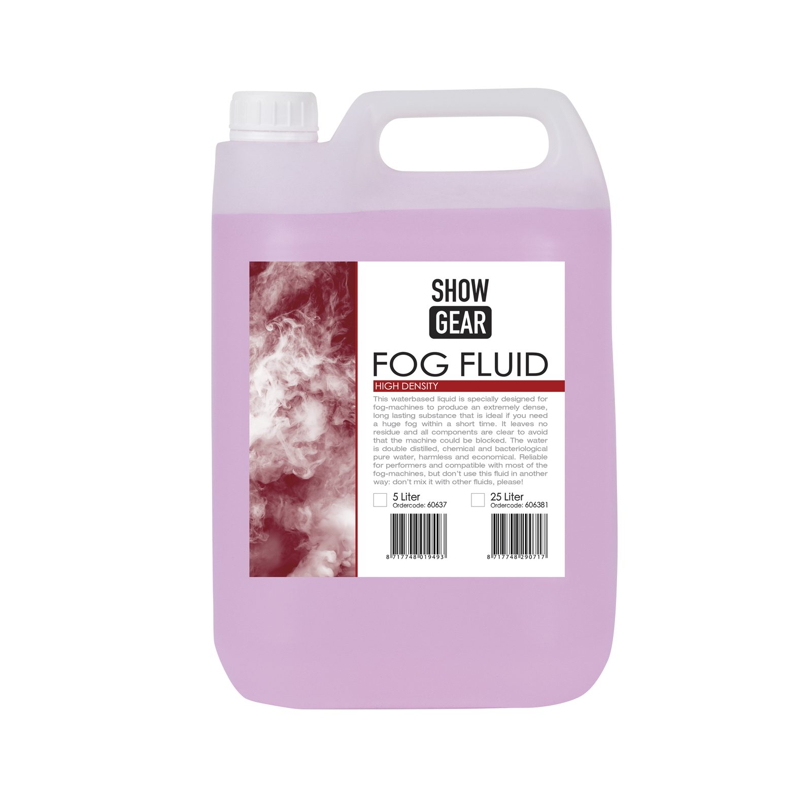 Liquido per nebbia High Density 5 litri - Showgear 60637