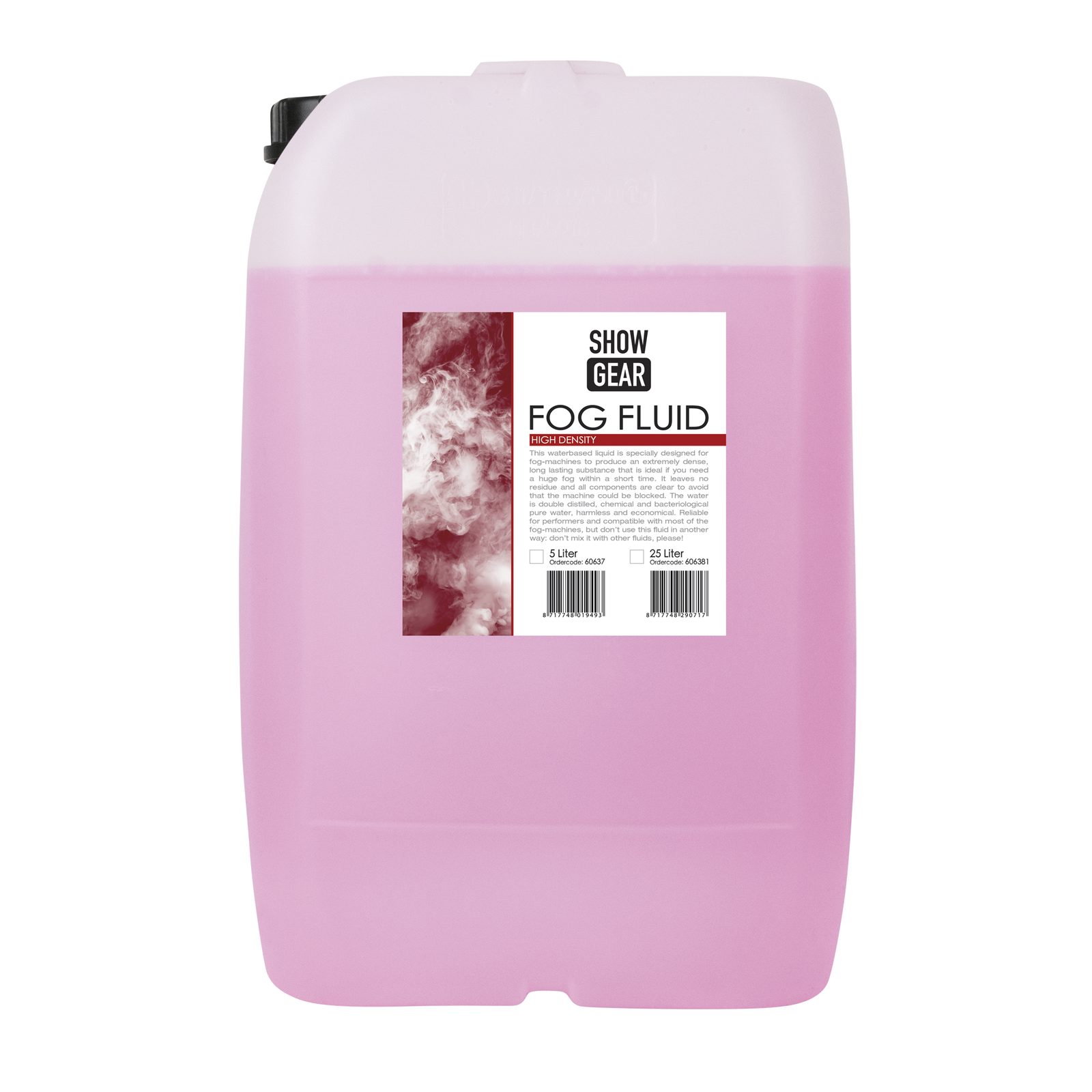 Liquido per nebbia High Density 25 litri - Showgear 606381
