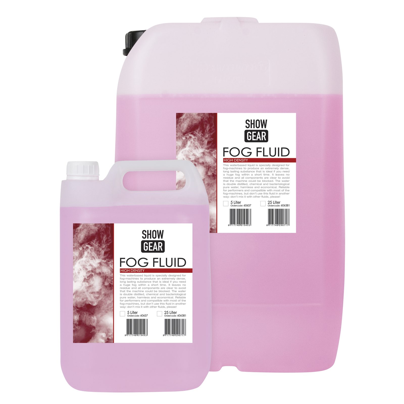 Liquido per nebbia High Density 25 litri - Showgear 606381