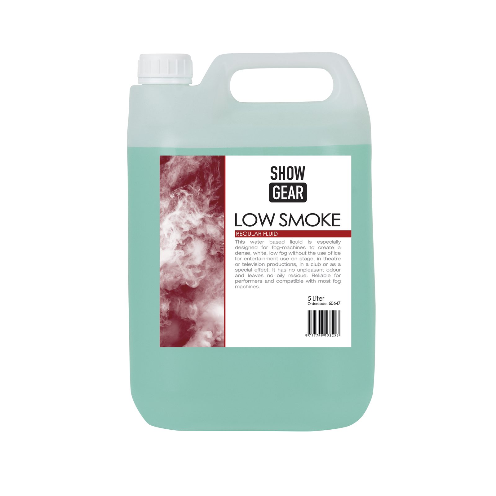 Liquido per nebbia bassa Low Smoke 5 litri - Showgear 60647