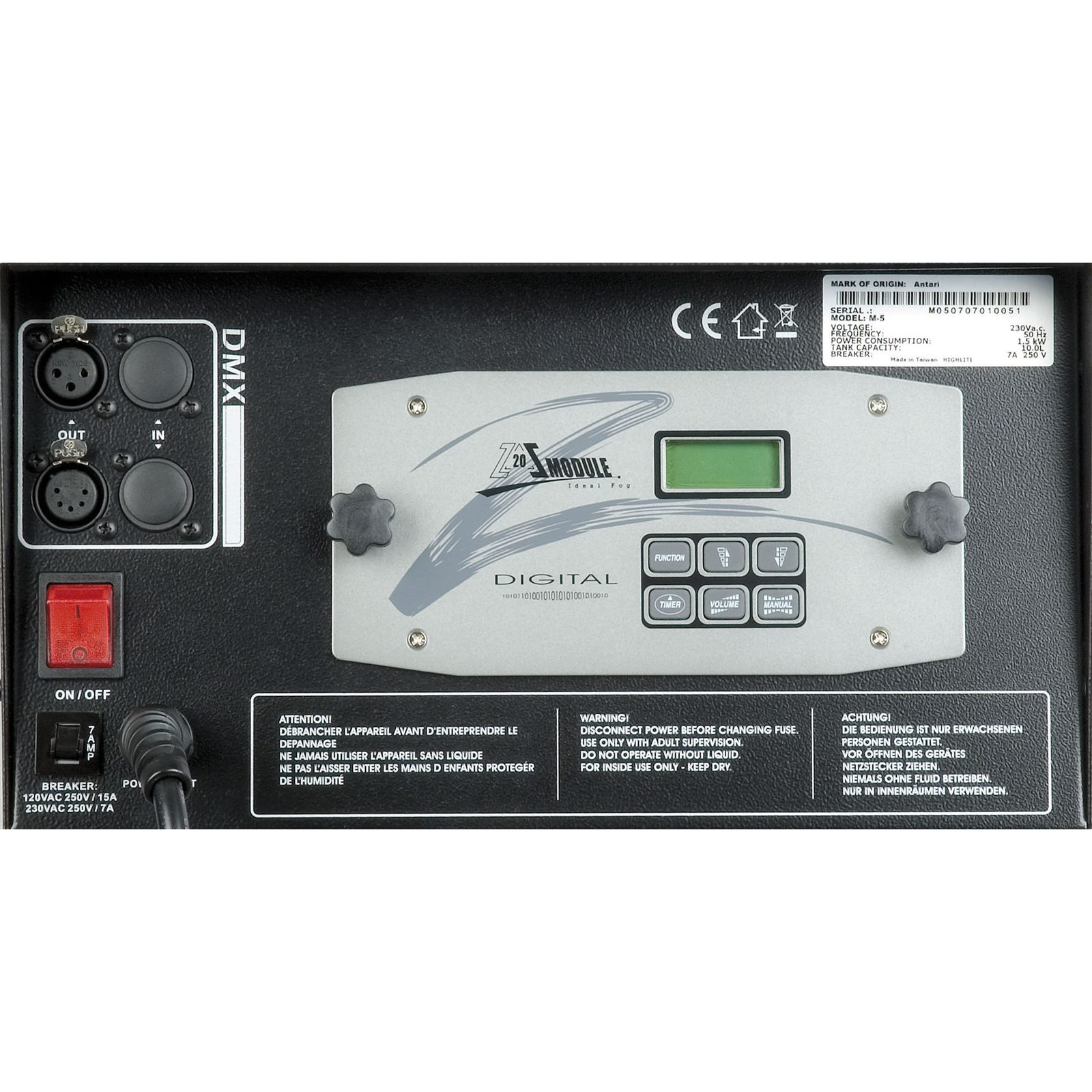 Macchina nebbia M-5 Tour Fogger 1500W Pro - Antari 60648