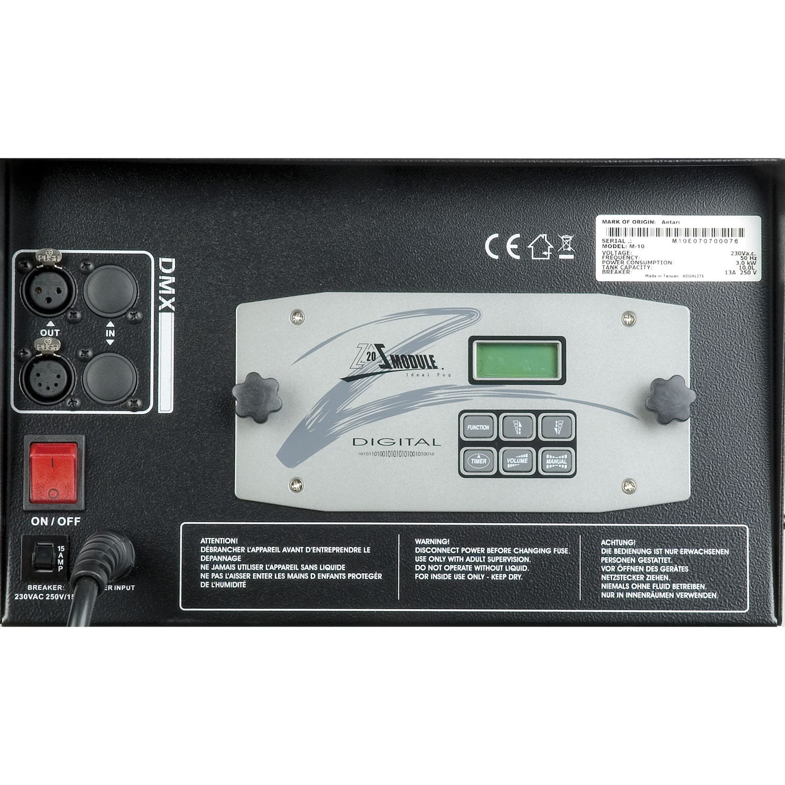 Macchina nebbia M-10 Tour Fogger 3000W Pro - Antari 60649