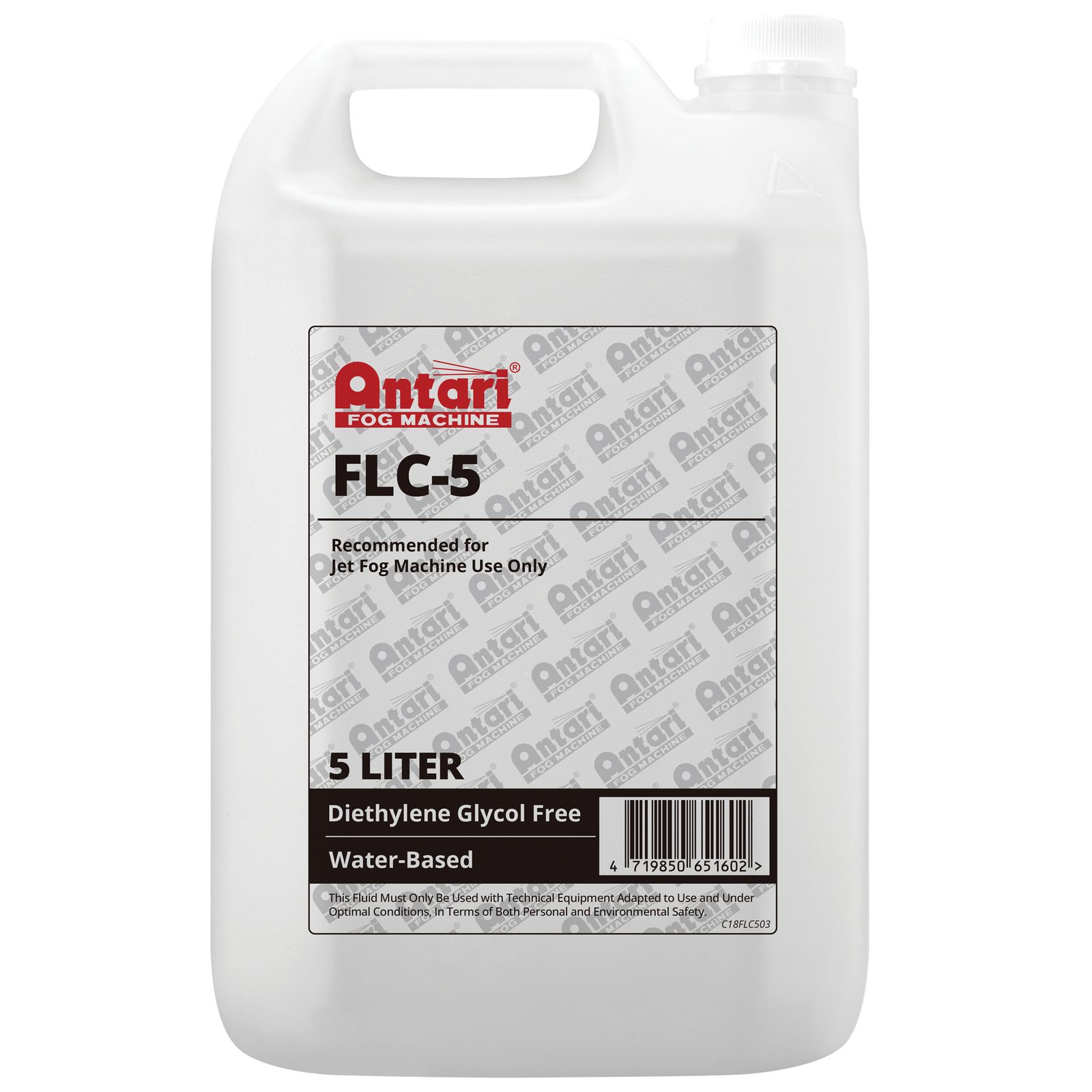 Liquido per fumo SFD 5L Super Fast Dissipating - Antari 60728