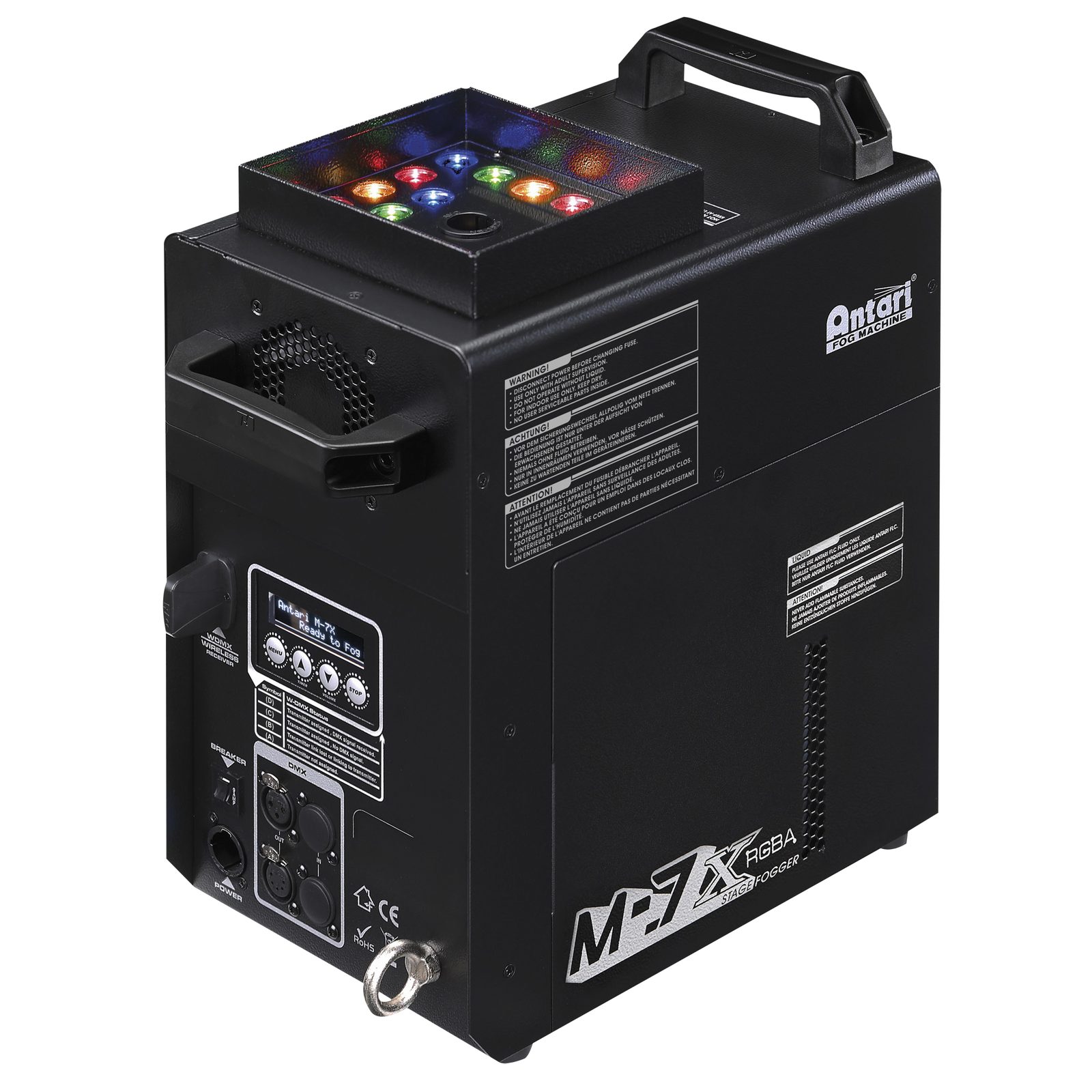 Fogger RGBA 1500 W CO₂ simulating verticale - Antari M-7X 60770