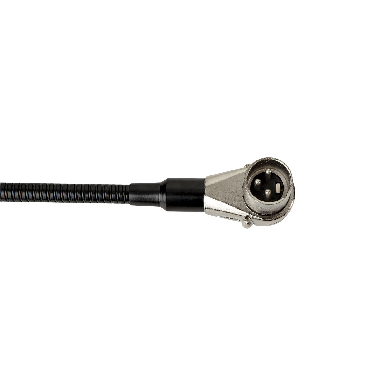 Lampada a collo d'oca LED CW 40 cm XLR 3pin 90° - Showgear 60791