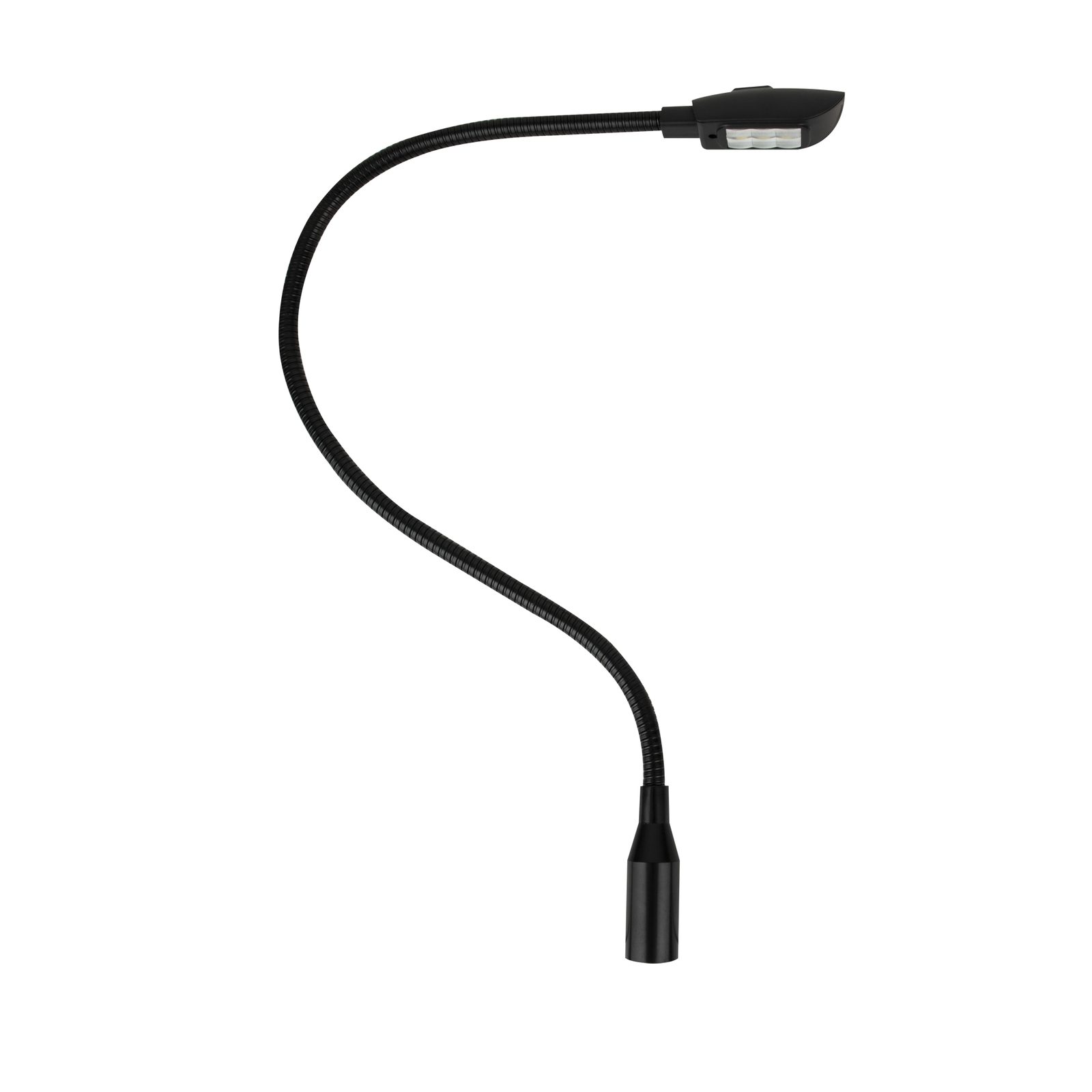 Lampada a collo d'oca LED CW 40 cm XLR 4pin diritto - Showgear 60792