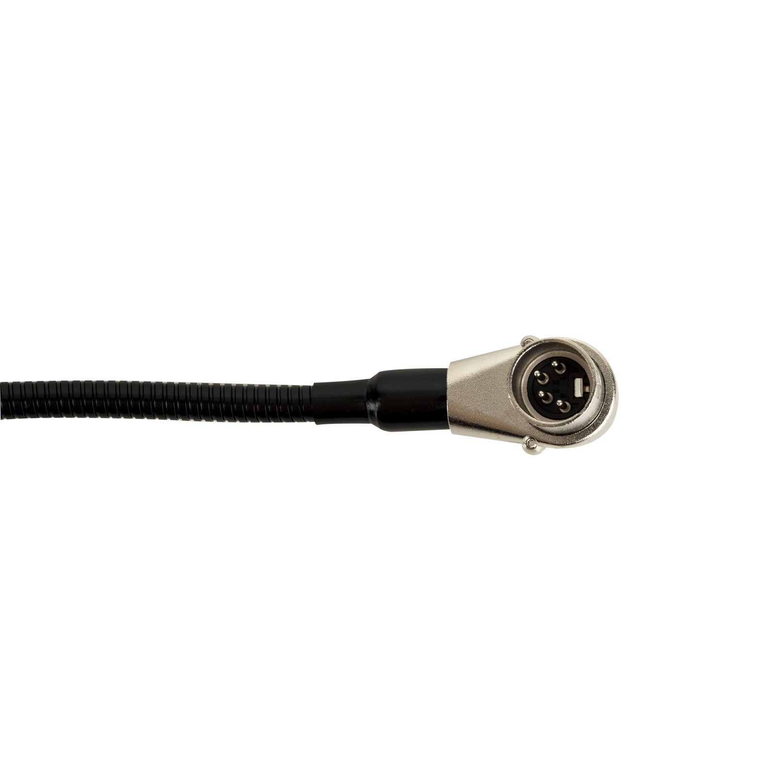 Lampada a collo d'oca LED CW 40 cm XLR 4pin 90° - Showgear 60793