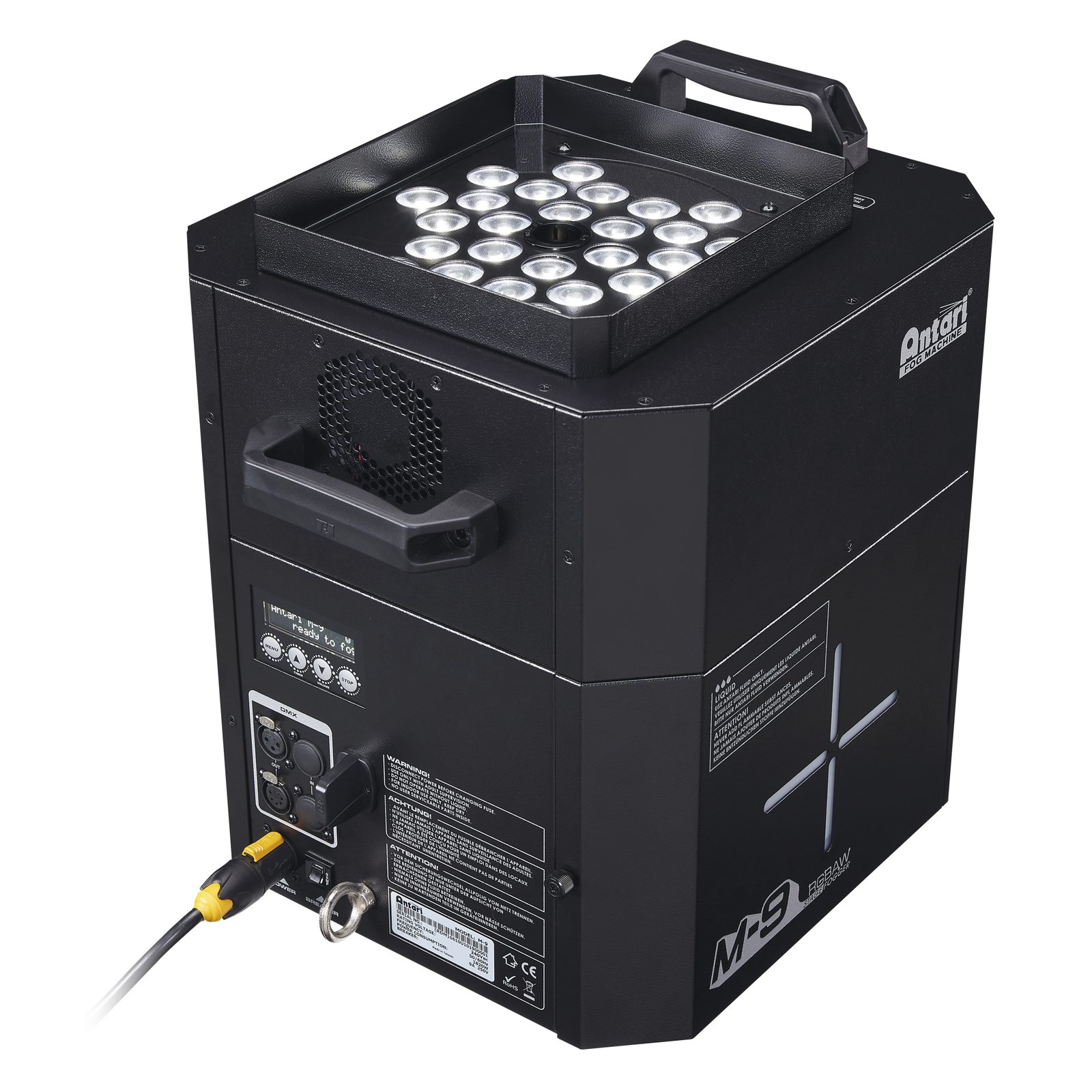 Simulatore CO2 M-9 Jet 1800W LED RGBAW getto 10m - Antari 60804