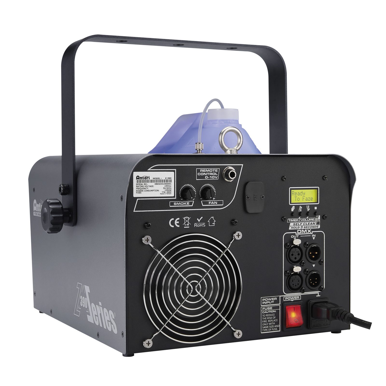 Fazer Z-390 1500W 8ml/min ventola regolabile LCD - Antari 60807