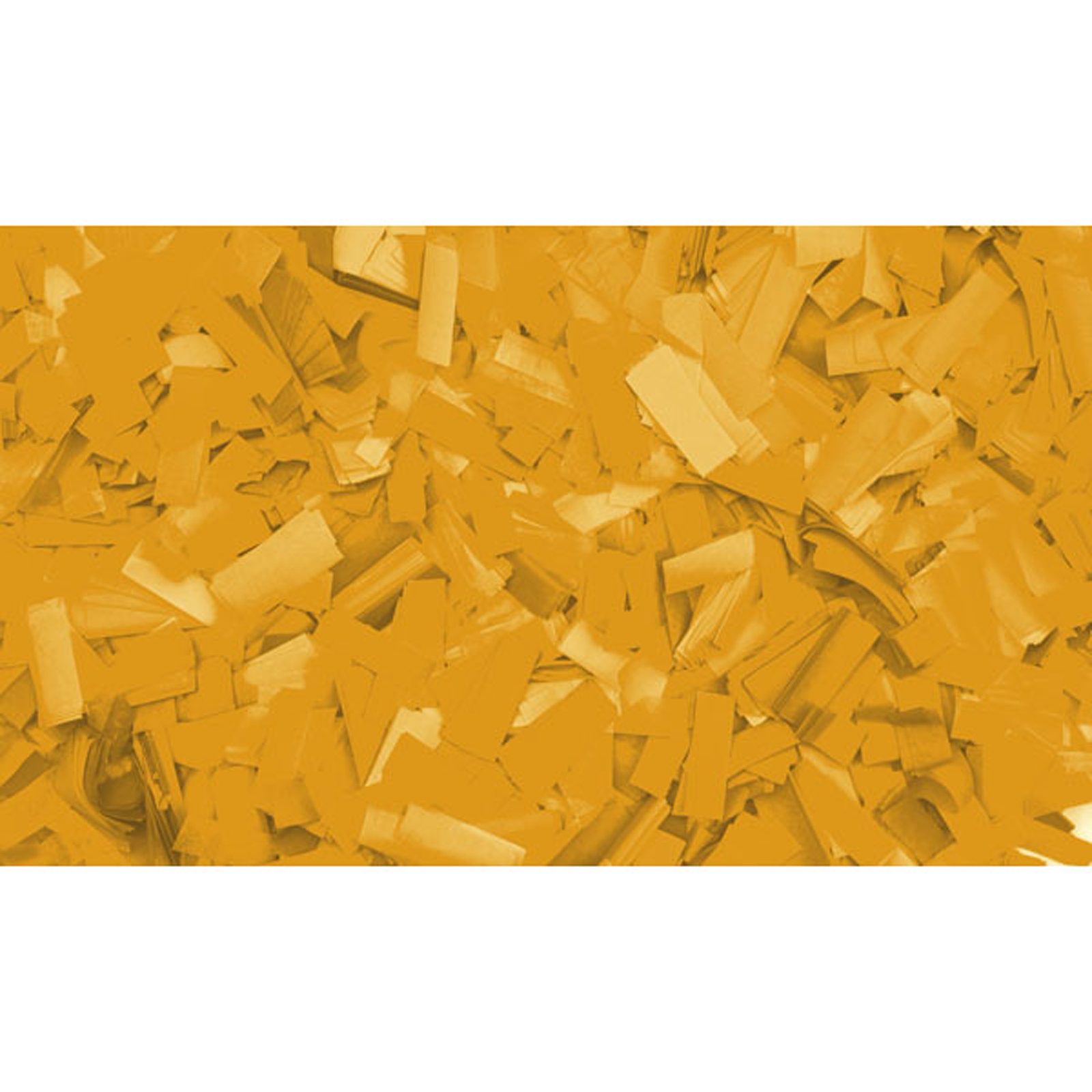 Confetti rettangolari arancione neon 55x17mm 1kg ignifugo - Showgear 60910FO