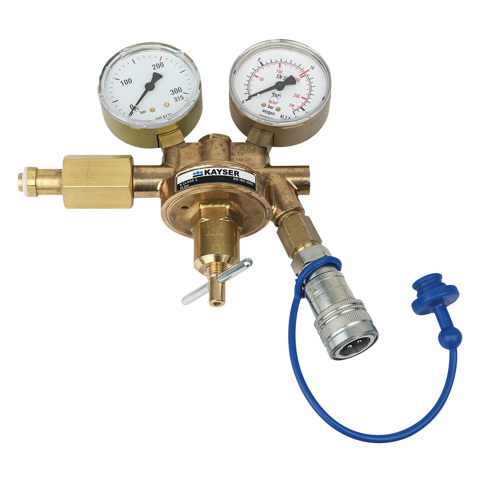 Regolatore CO2 Q-Lock 1x attacco femmina - Showtec 61019