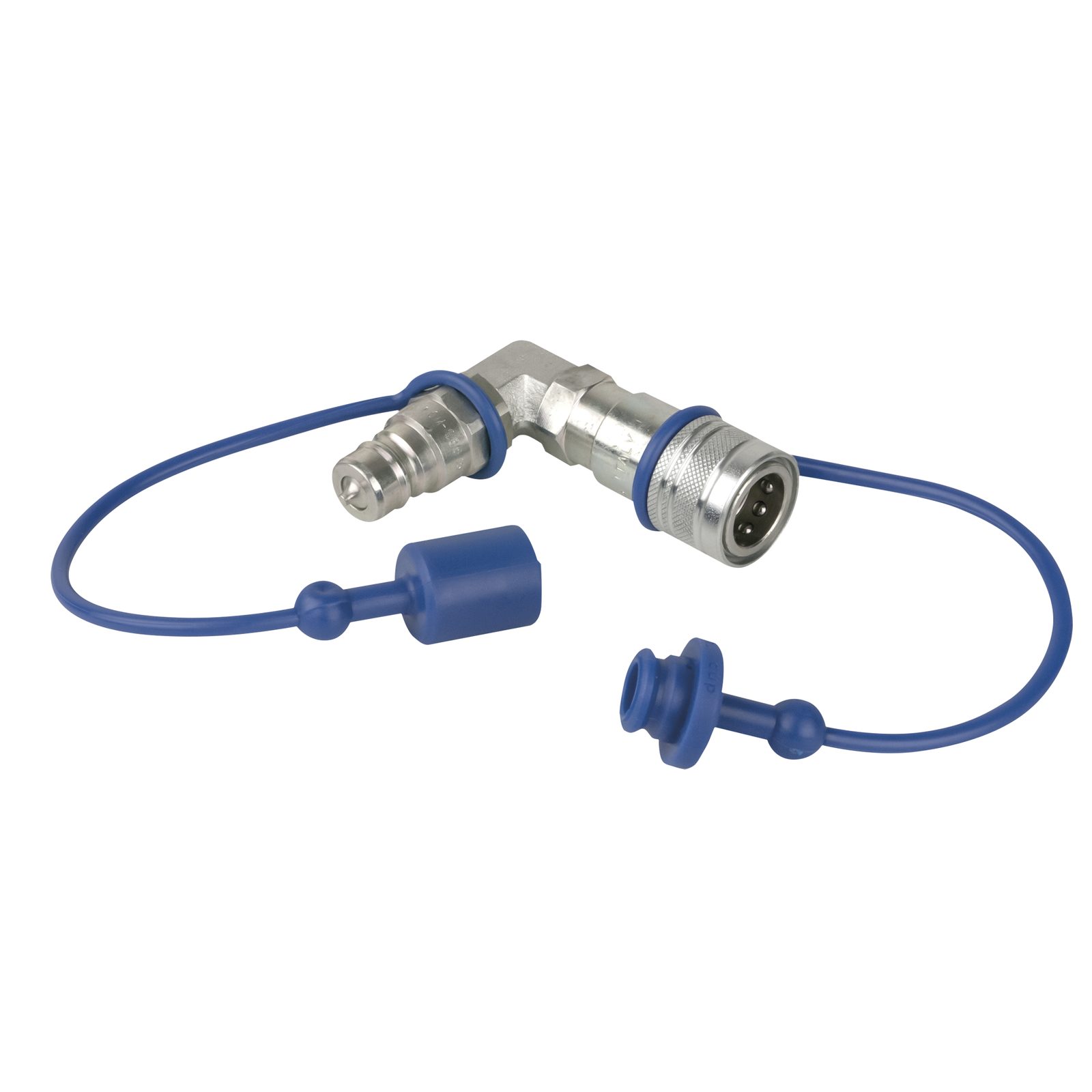Connettore CO₂ 90° 3/8 Q-Lock, sistema chiuso - Showtec 61021