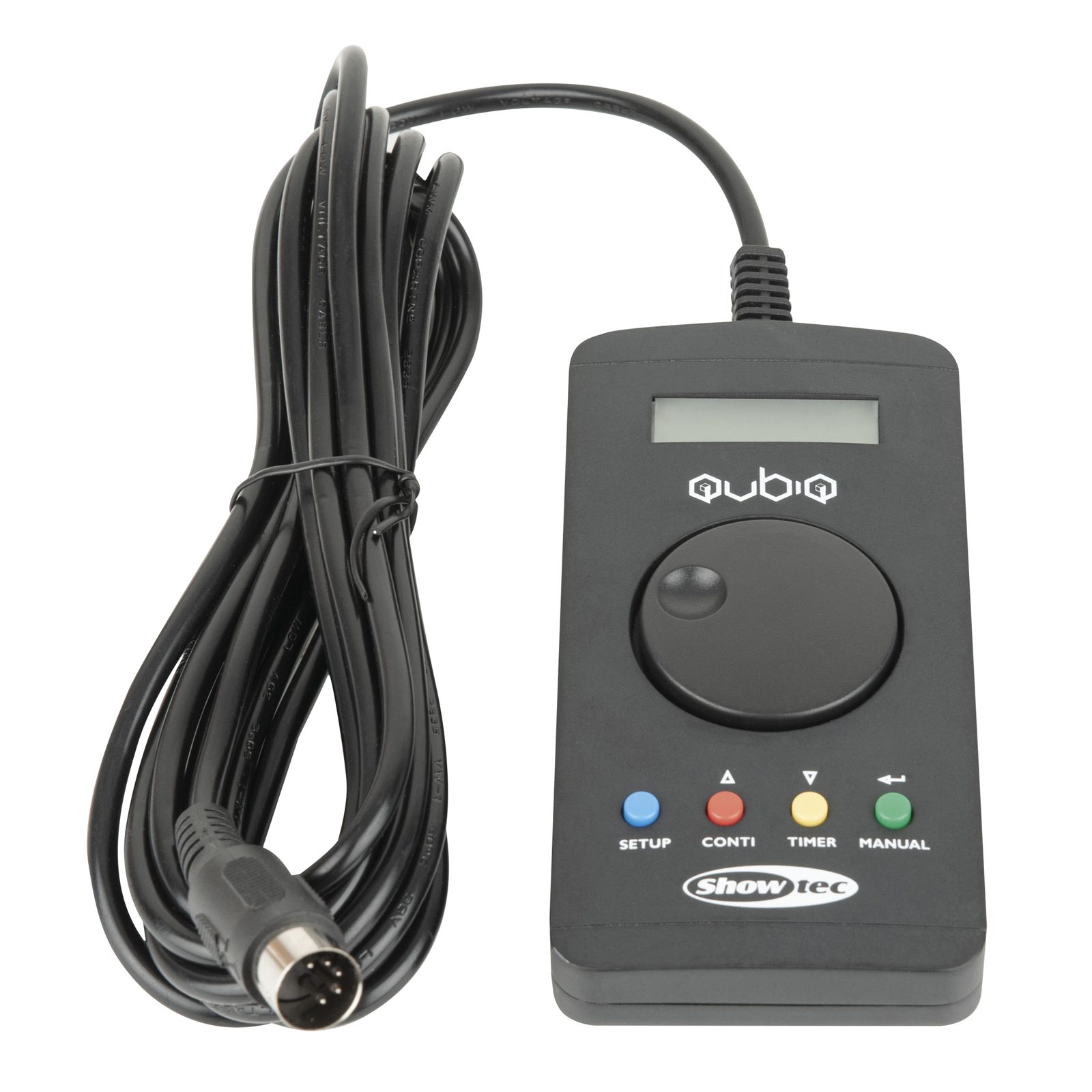 Telecomando per serie QubiQ manuale timer LCD - Showtec 61065