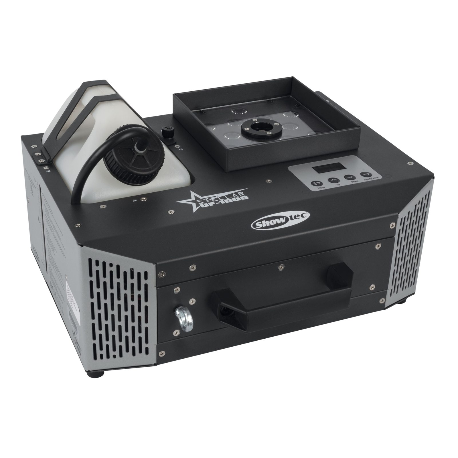 Macchina fumo verticale Stellar UF-1000 1000W 150ml/min LED RGB DMX - Showtec 61113