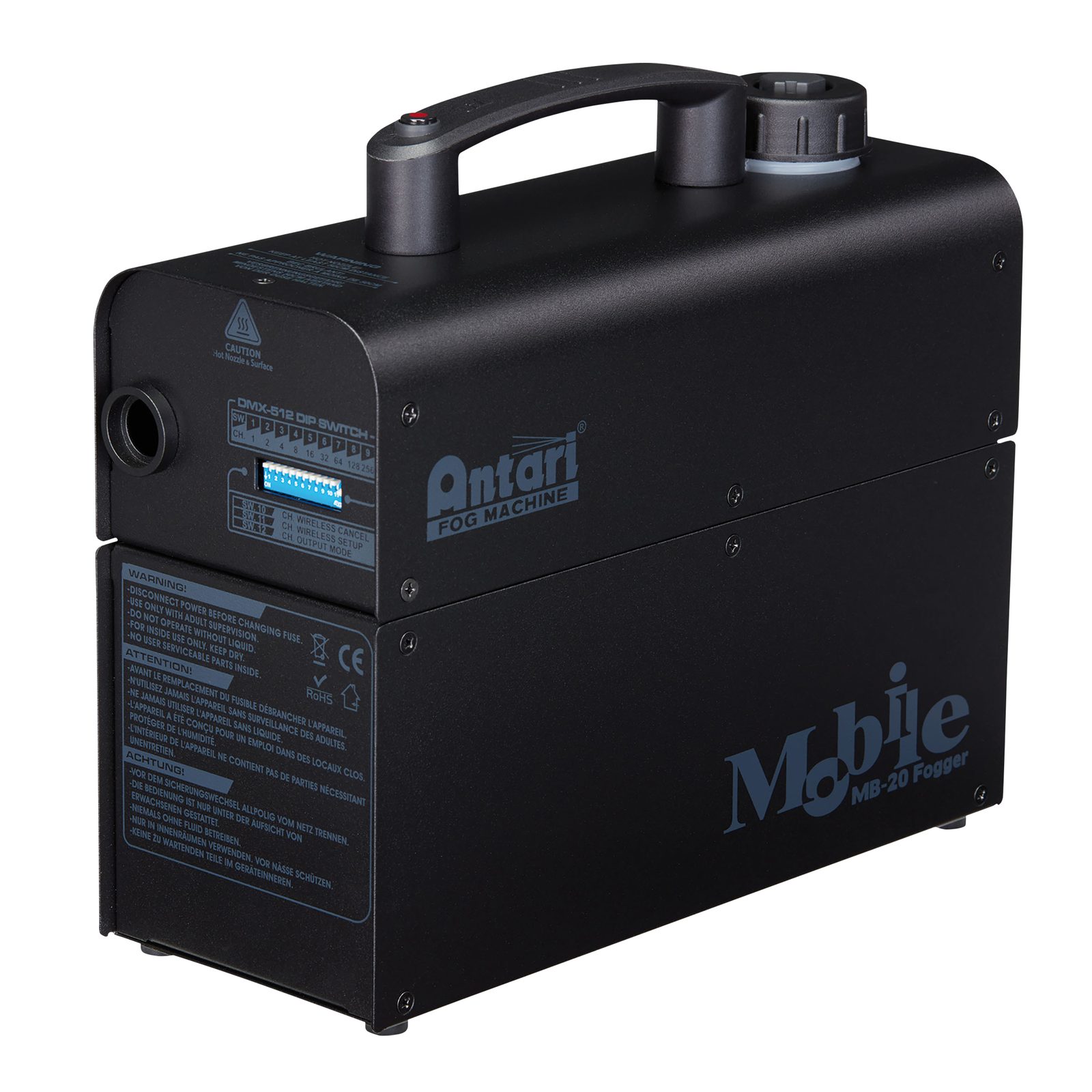 Macchina del fumo mobile a batteria 600 W MB-20X - Antari 61710