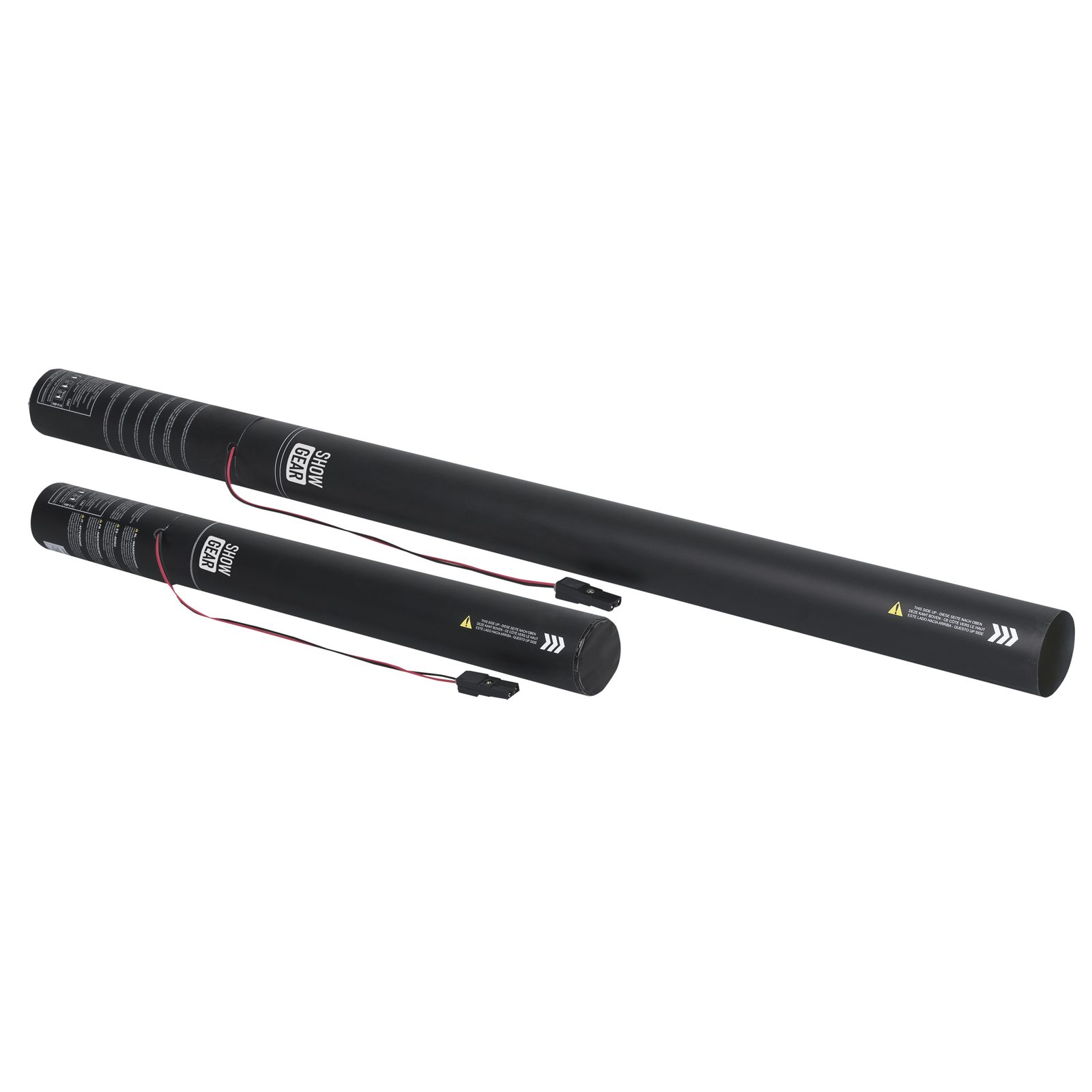Cannone Elettrico Coriandoli 50 cm Nero Ignifugo Biodegradabile - Showgear 62050