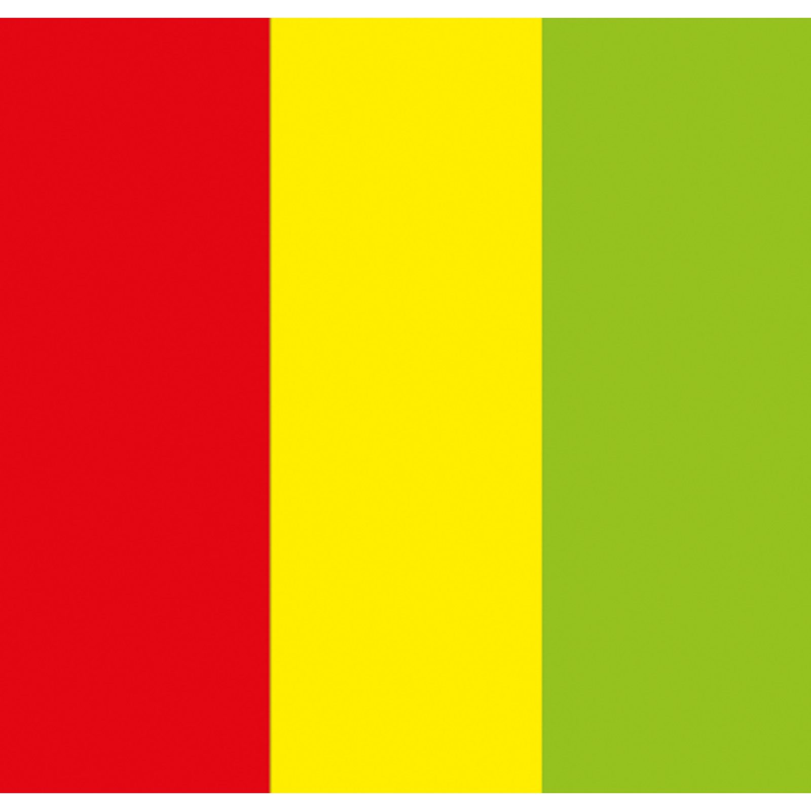Electric Confetti Cannon Pro 80 cm, red/yellow/green, flameproof and biodegradable - Showgear 62070RGG