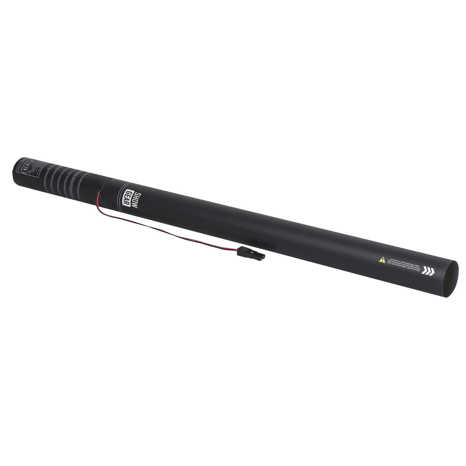 Cannone elettrico per stelle filanti Pro 80 cm, oro, ignifugo - Showgear 62080GM