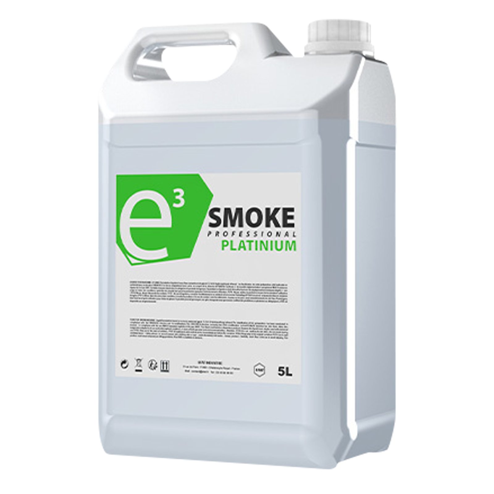 Fluido nebbiogeno altissima densità 5L E-Smoke 3 Platinum - Eurosmoke 64120
