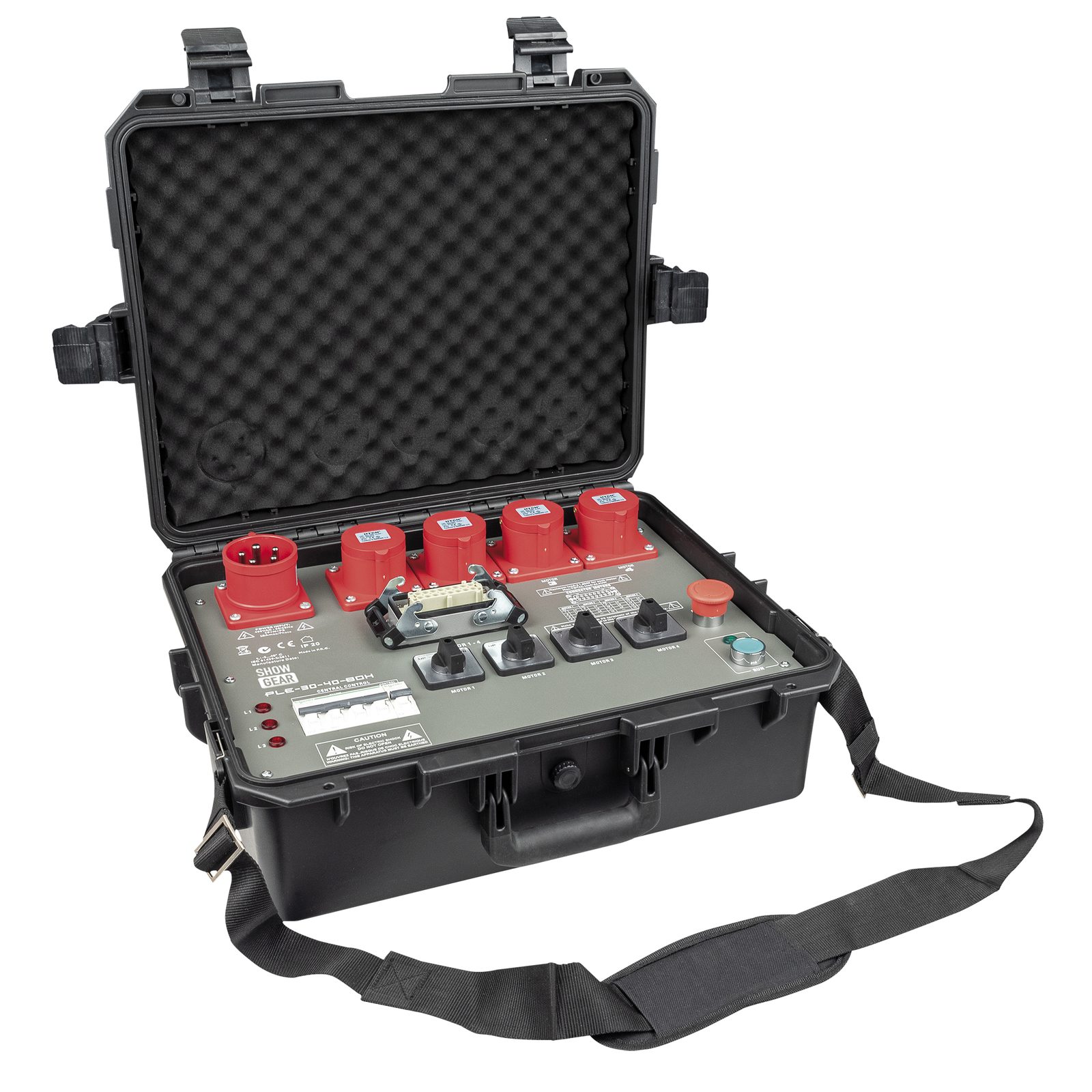 Controller per paranco a controllo diretto 4 canali in valigetta - PLE-30-40 - SHOWGEAR 70236