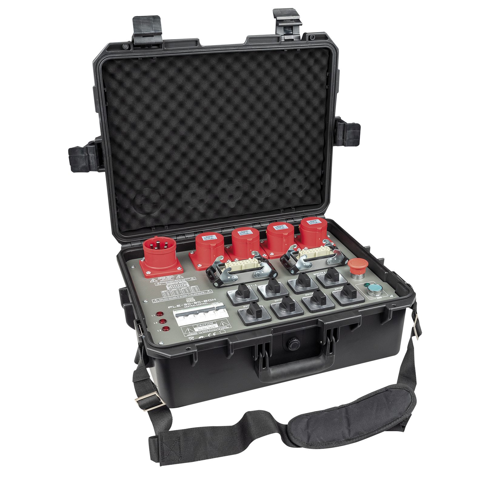 Controller per paranco a controllo diretto 8 canali in valigetta - PLE-30-80 - SHOWGEAR 70237