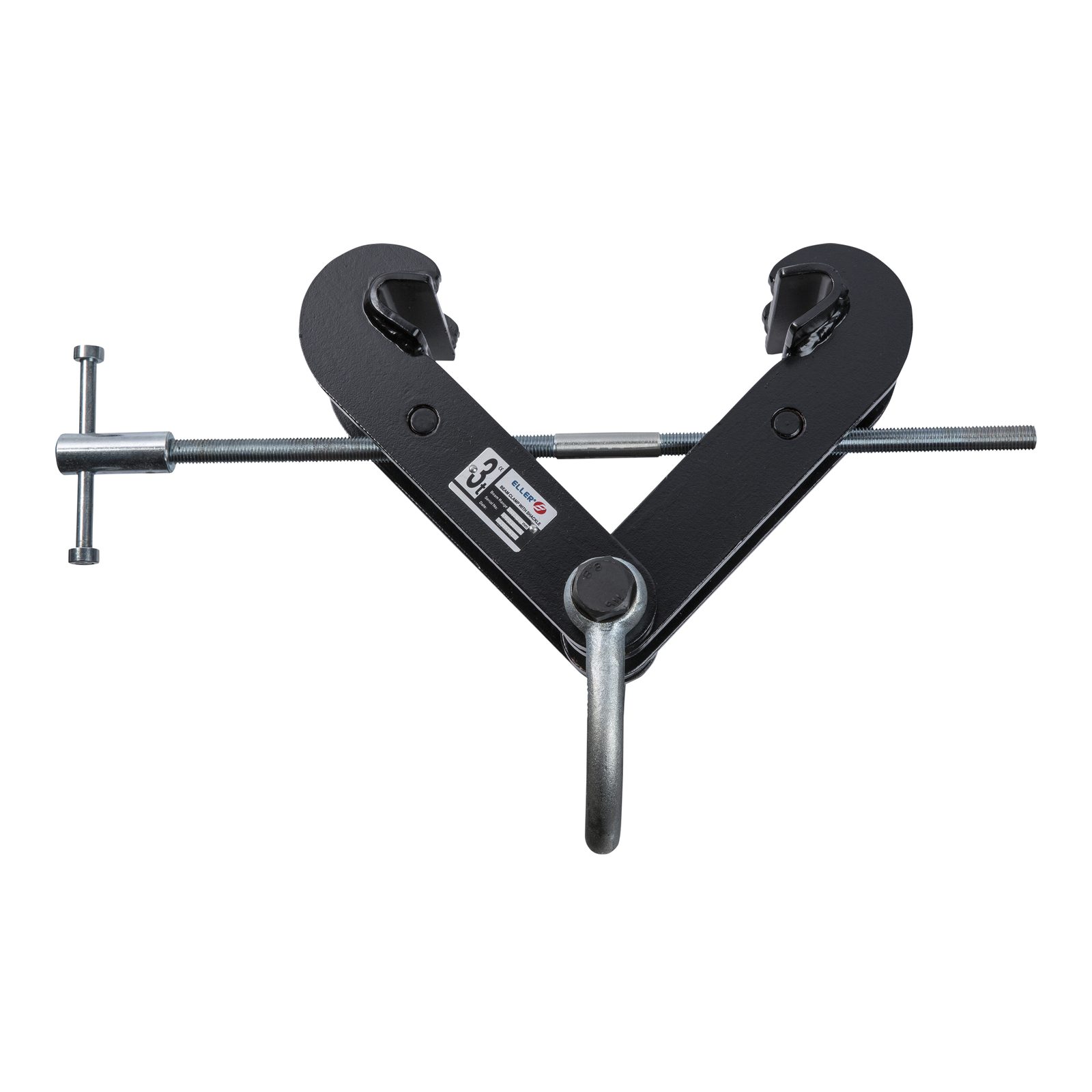 Morsa per trave con golfare 2 ton regolabile 76-190 mm - ELLER 70274