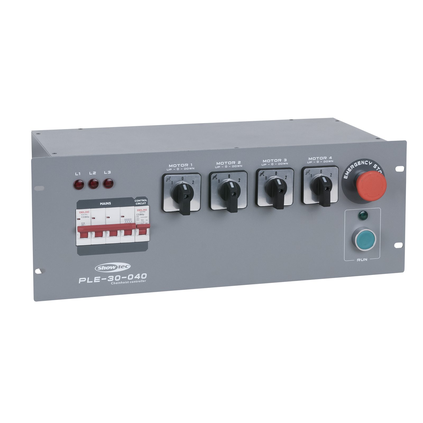 Controller paranco a catena PLE-30-040 4 canali 400 V - SHOWGEAR 70282