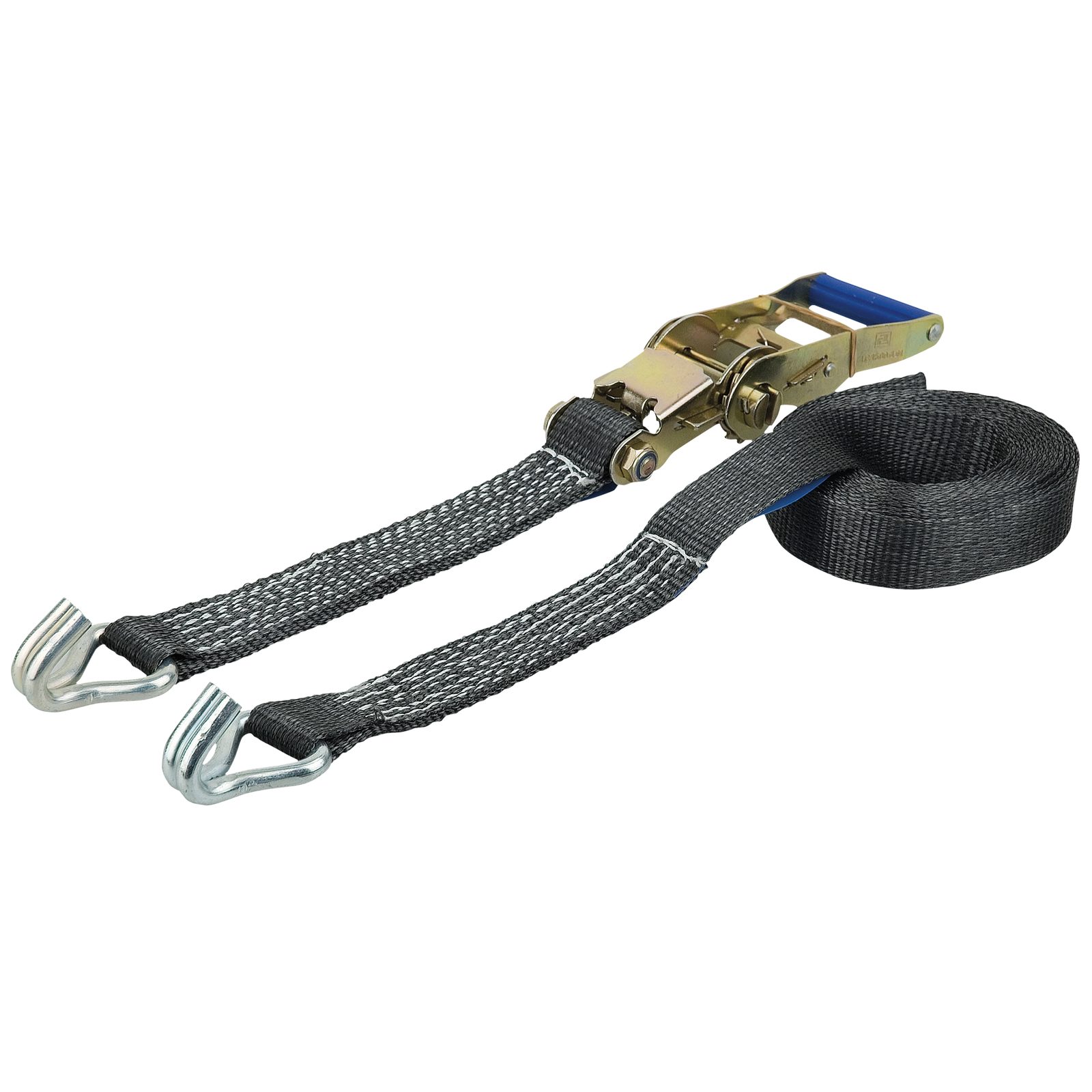 Double Strap 35 mm, 5 m, WLL 3000 kg, nero, Nylon - Eller 70418