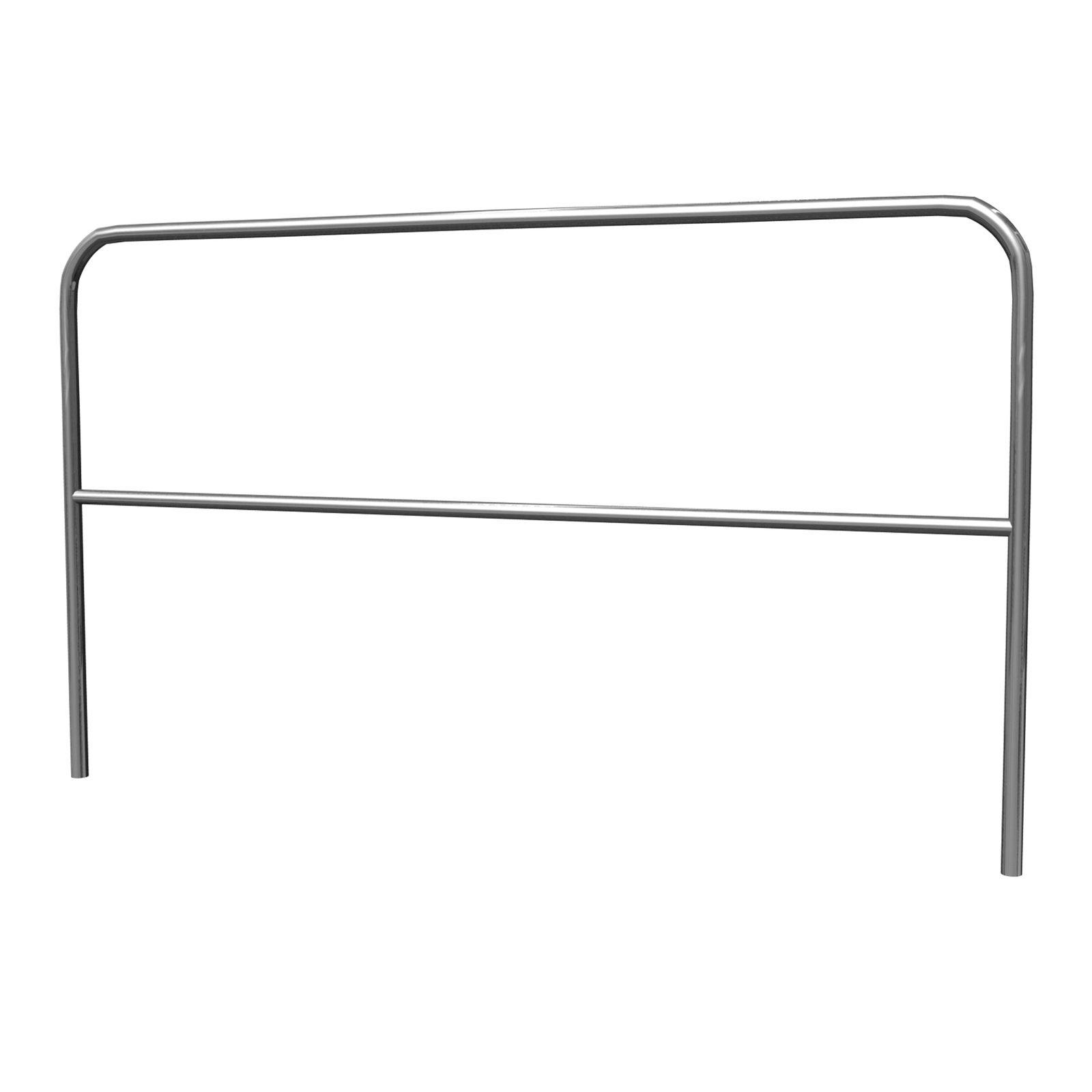 Mammoth Dex Guard Rail 1868mm, alluminio grigio spazzolato - SHOWGEAR 70643