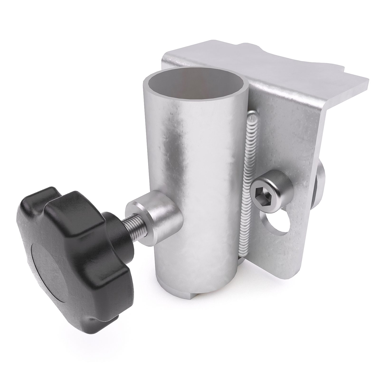 Mammoth Dex Guard Rail Clamp, acciaio nero/grigio - SHOWGEAR 70644