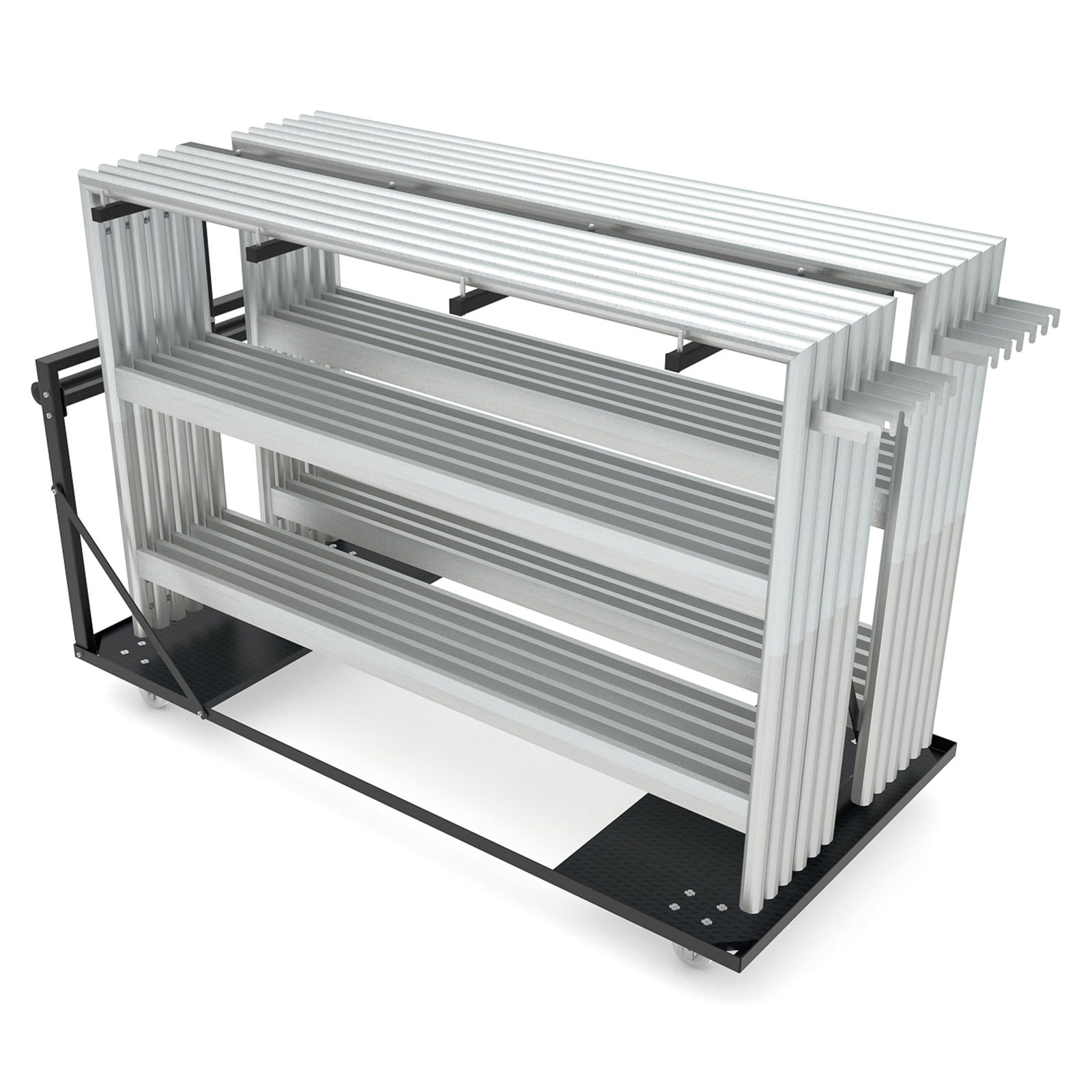Supporto guardrail per trolley Mammoth - 12x2m/24x1m - Showgear 70693