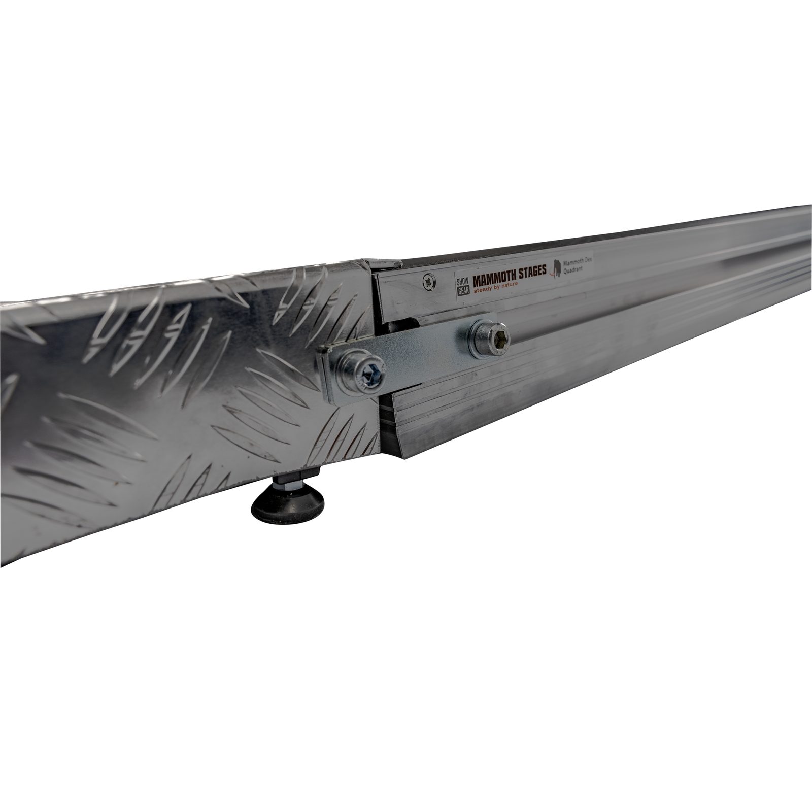 Rampa Mammoth Dex 40-45 cm regolabile argento - Showgear 70694