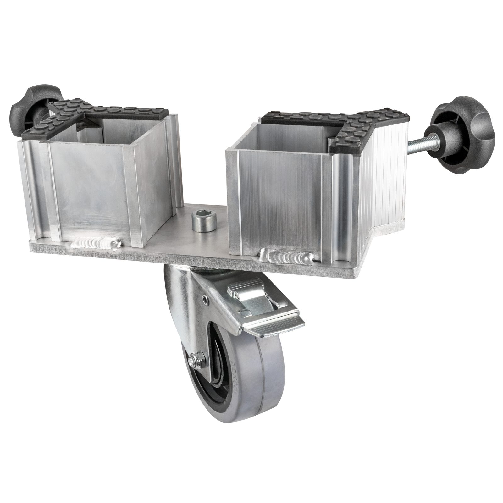 Ruota girevole doppia inseribile con freno per palco Mammoth Dex - Showgear 70698
