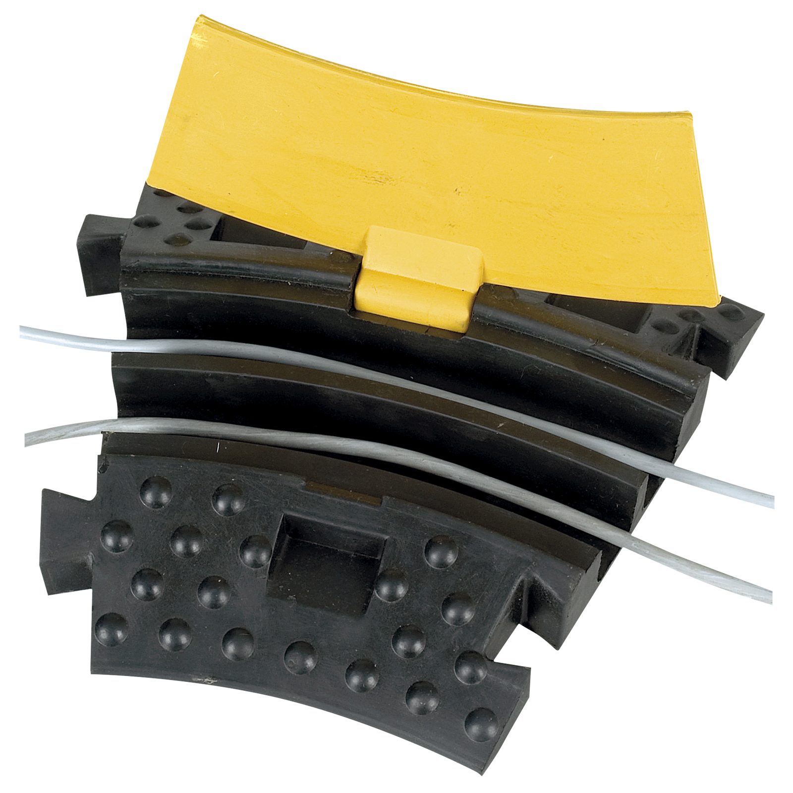 Angolo 30° per passacavo 2, 2 canali - Showgear 71110