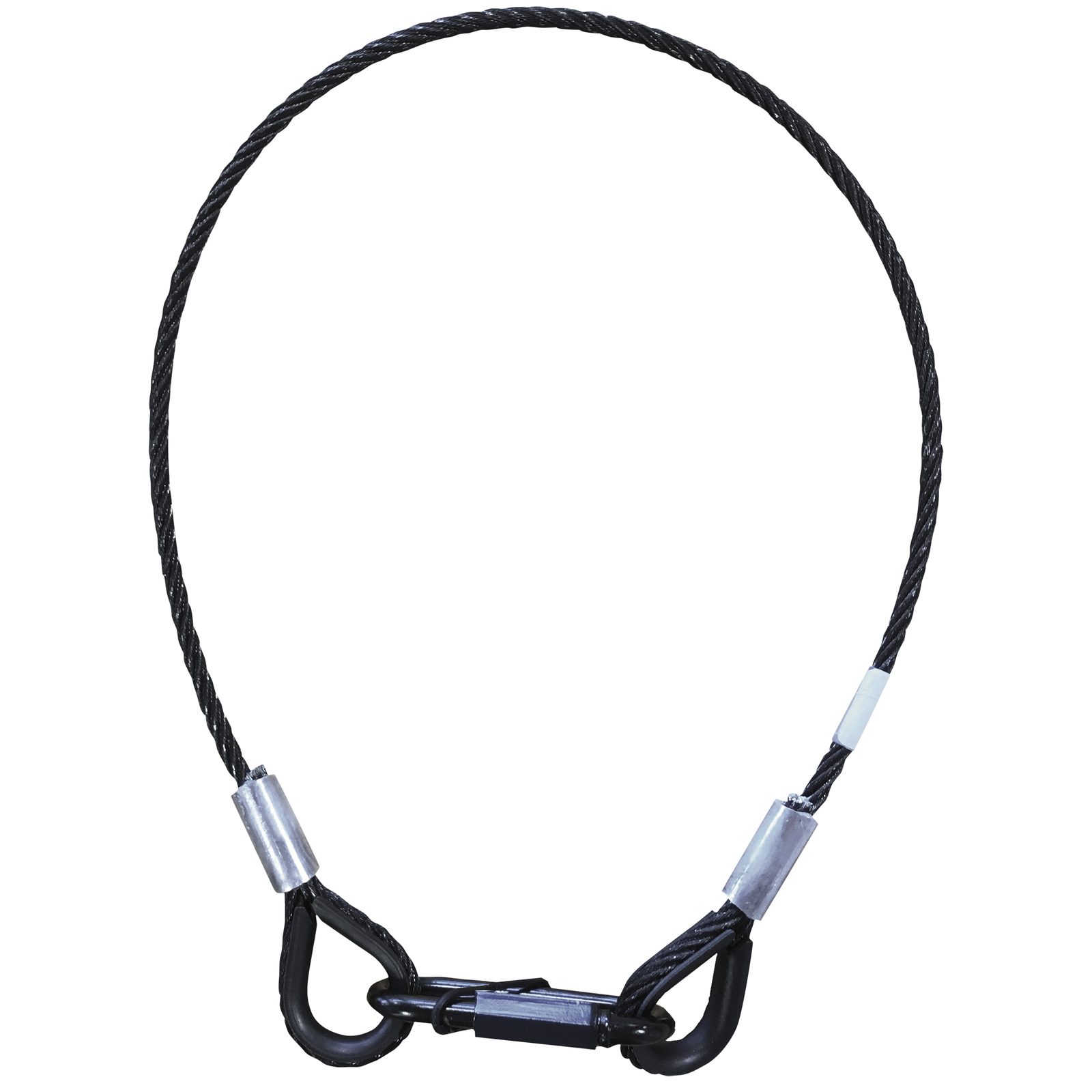 Cavo di sicurezza 6 mm - BGV-C1 60 cm - Showgear 71703