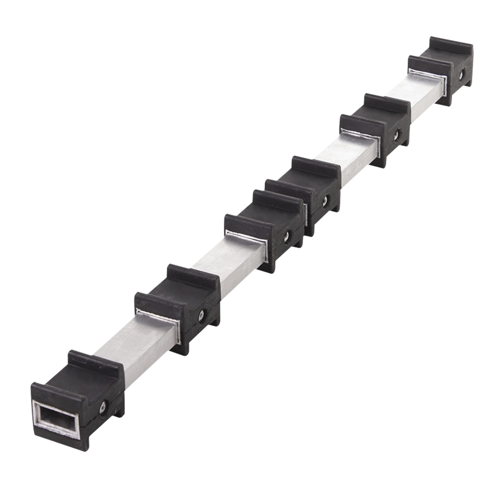 Porta-traliccio per Pro-30 alluminio con gomma nero/argento - Showgear 73057