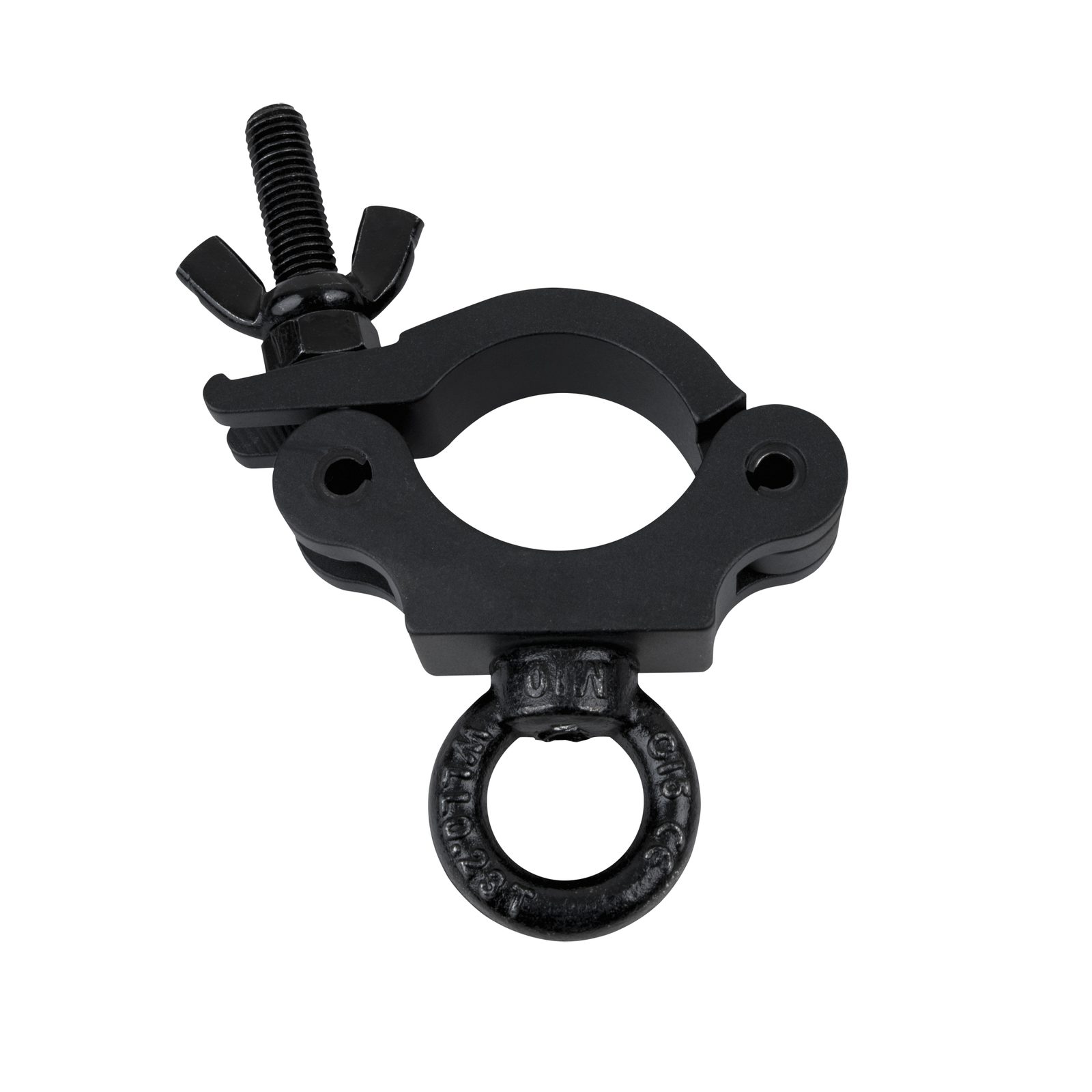 Half Coupler + Eye 50 mm WLL 230 kg Alluminio Nero - Showgear 75073