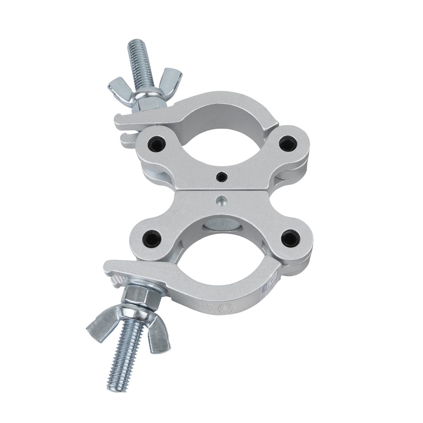 Gancio girevole 50 mm SWL 300 kg Alluminio Argento - Showgear 75092