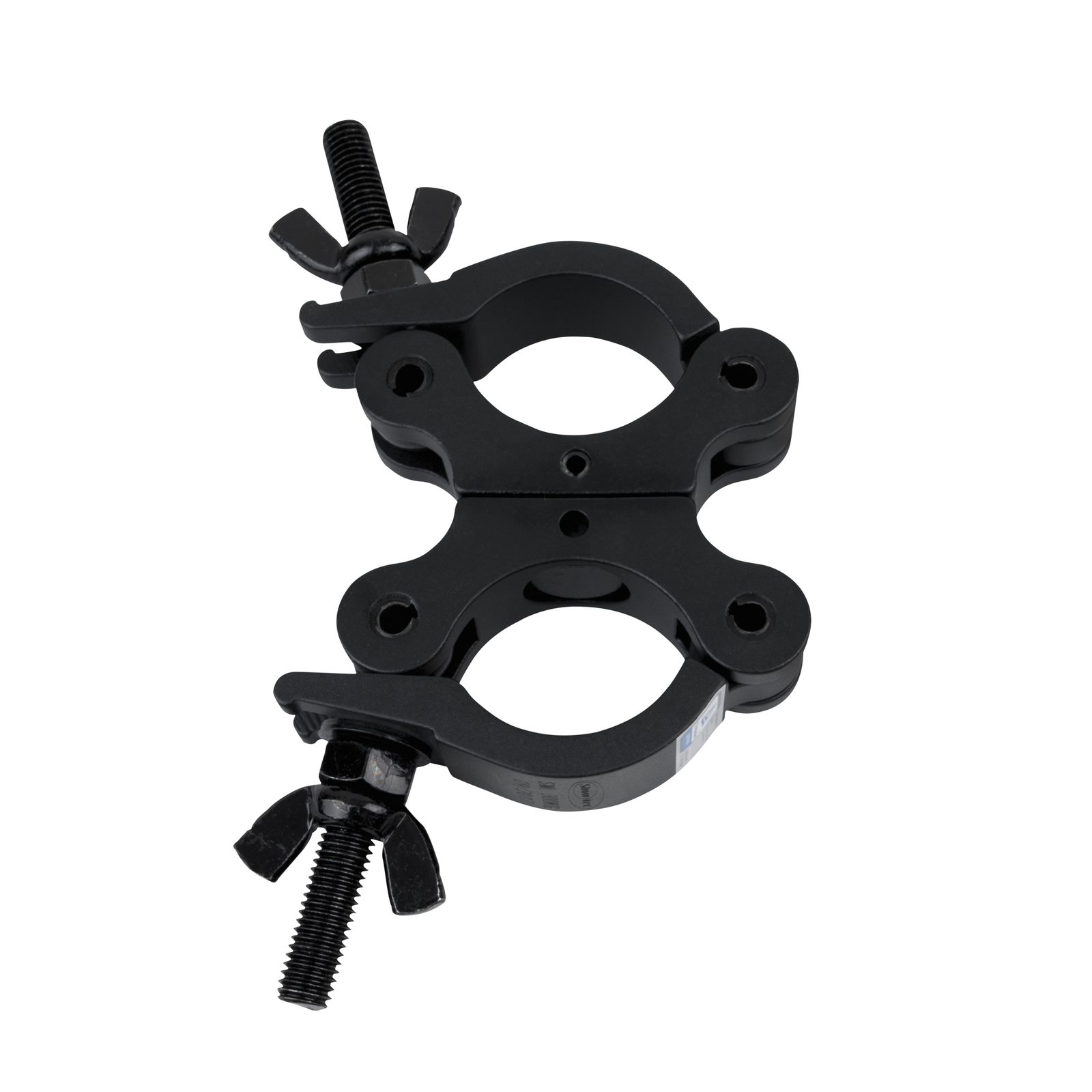 Gancio girevole 50 mm SWL 300 kg Alluminio Nero - Showgear 75093