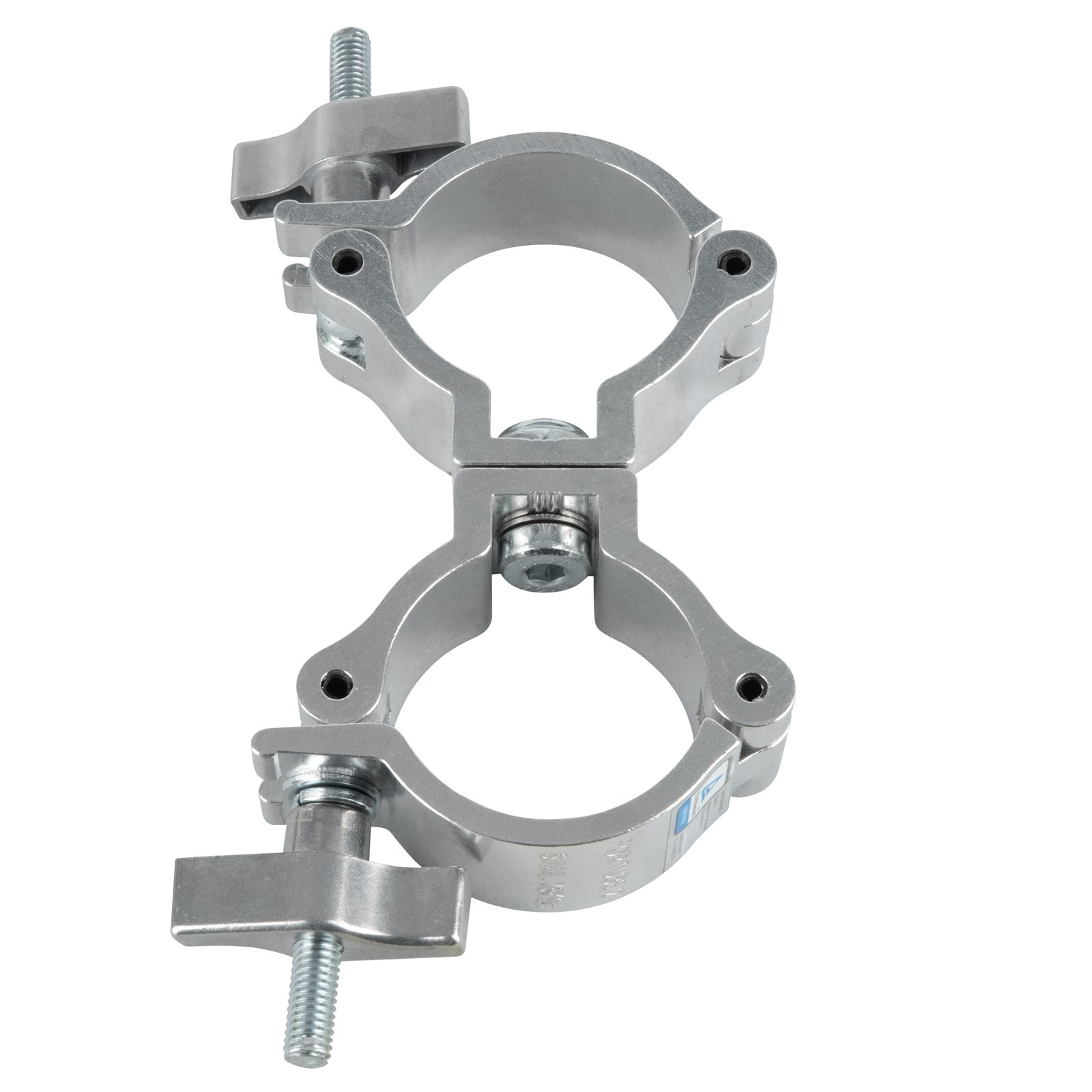 Accoppiatore girevole compatto 50 mm WLL 75 kg Alluminio Argento - Showgear 75094
